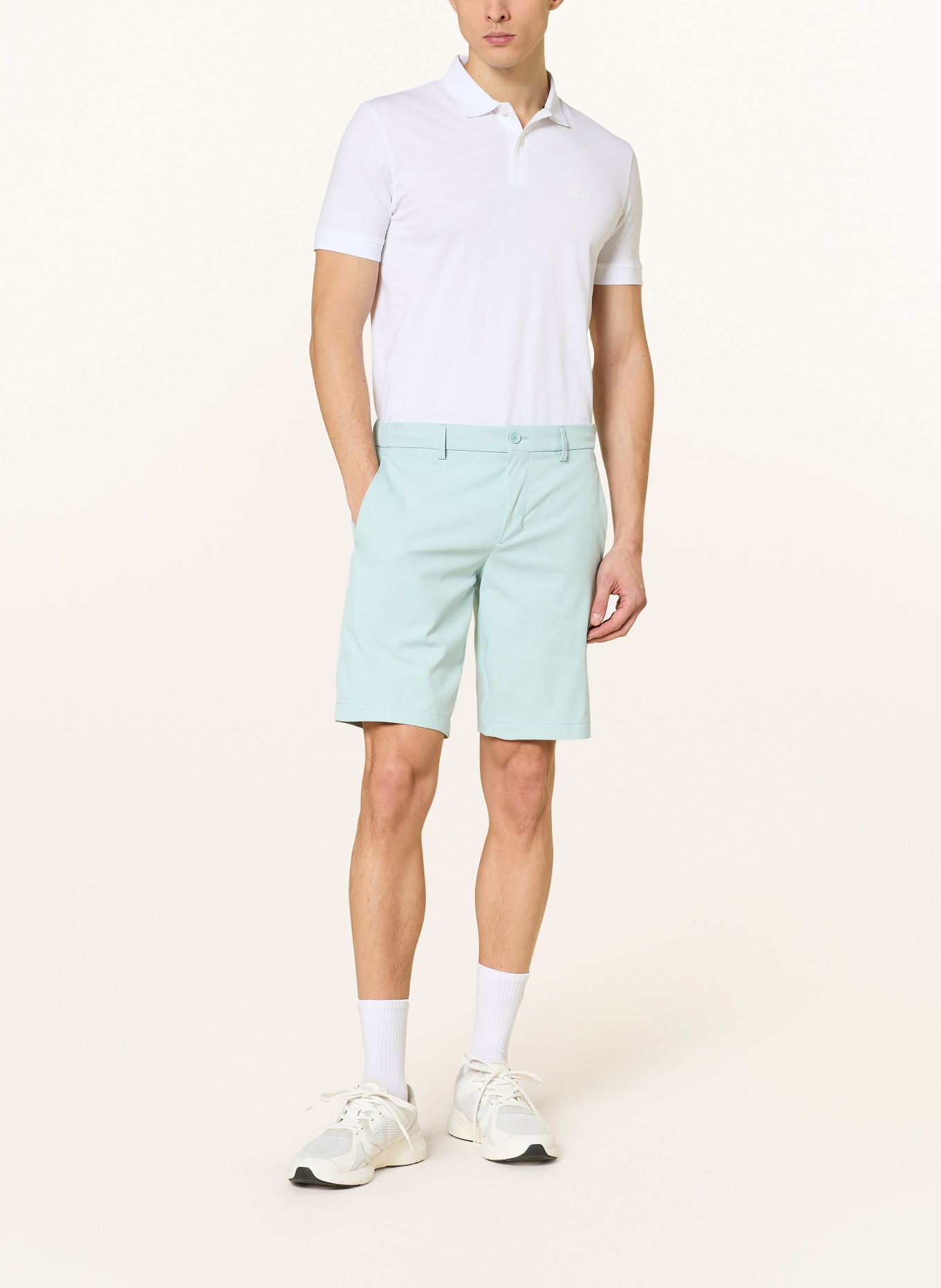 BOSS PHOENIX PRO golf shorts: MINT