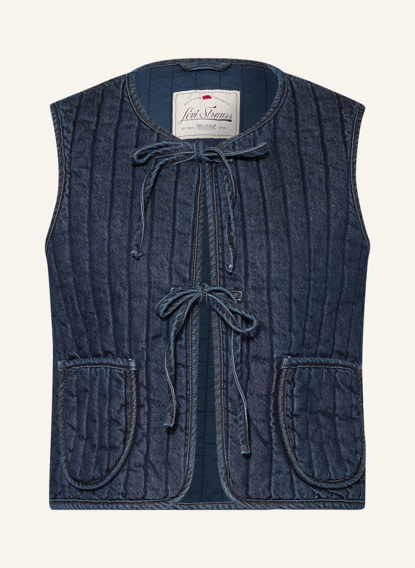 Levi's® Kamizelka jeansowa LOTTIE: NIEBIESKI