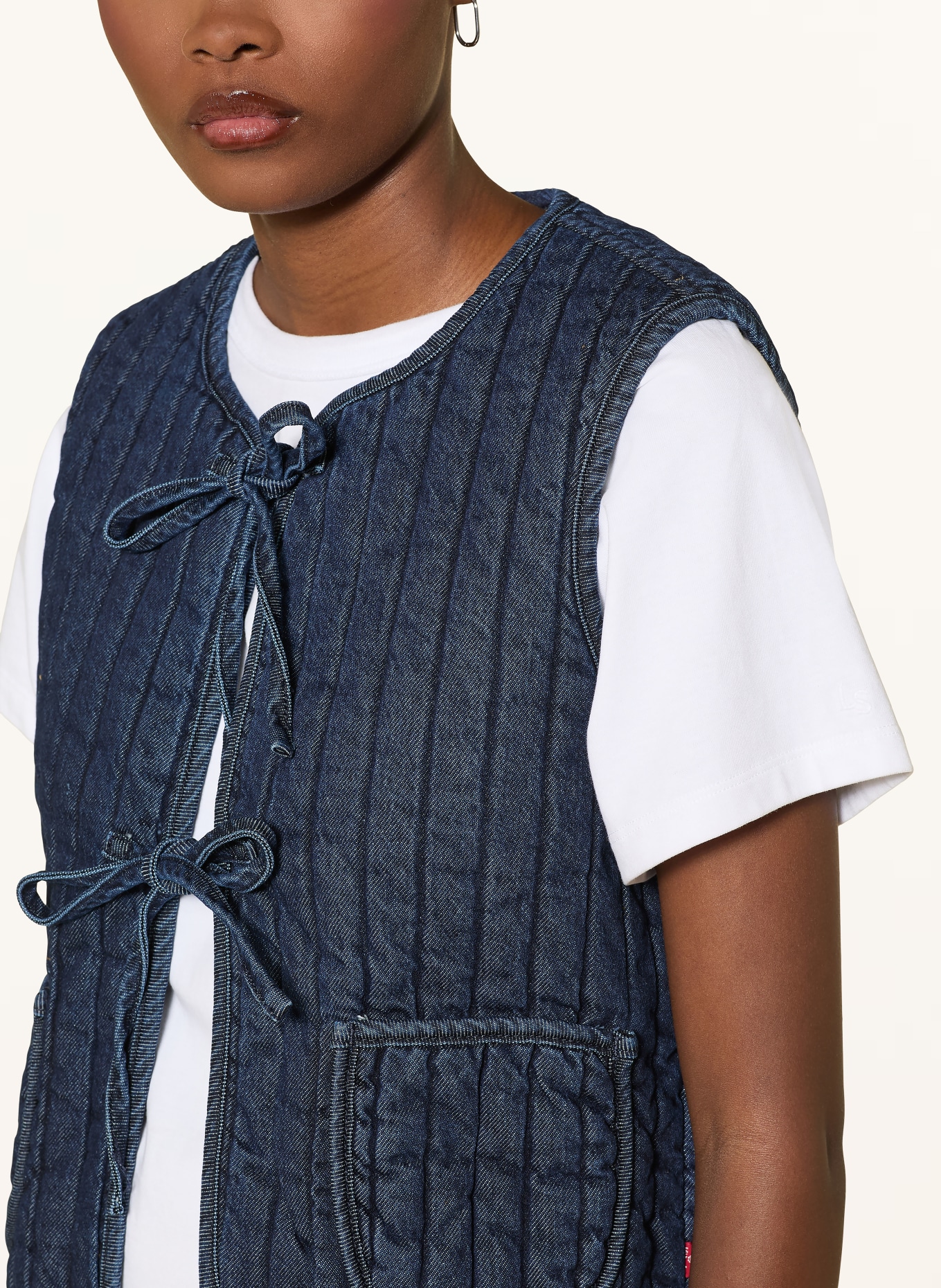 Levi's® Kamizelka jeansowa LOTTIE: NIEBIESKI