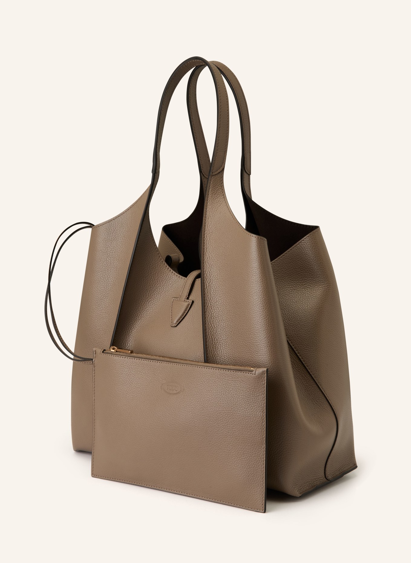 TOD'S Shopper: BEIGE