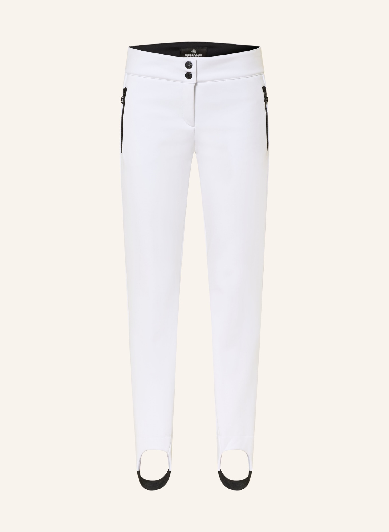 SPORTALM Softshell-Skihose HUGO: WEISS