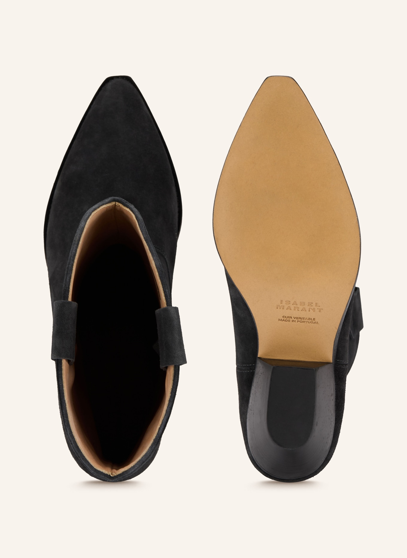 ISABEL MARANT Cowboy Boots DUERTO: SCHWARZ