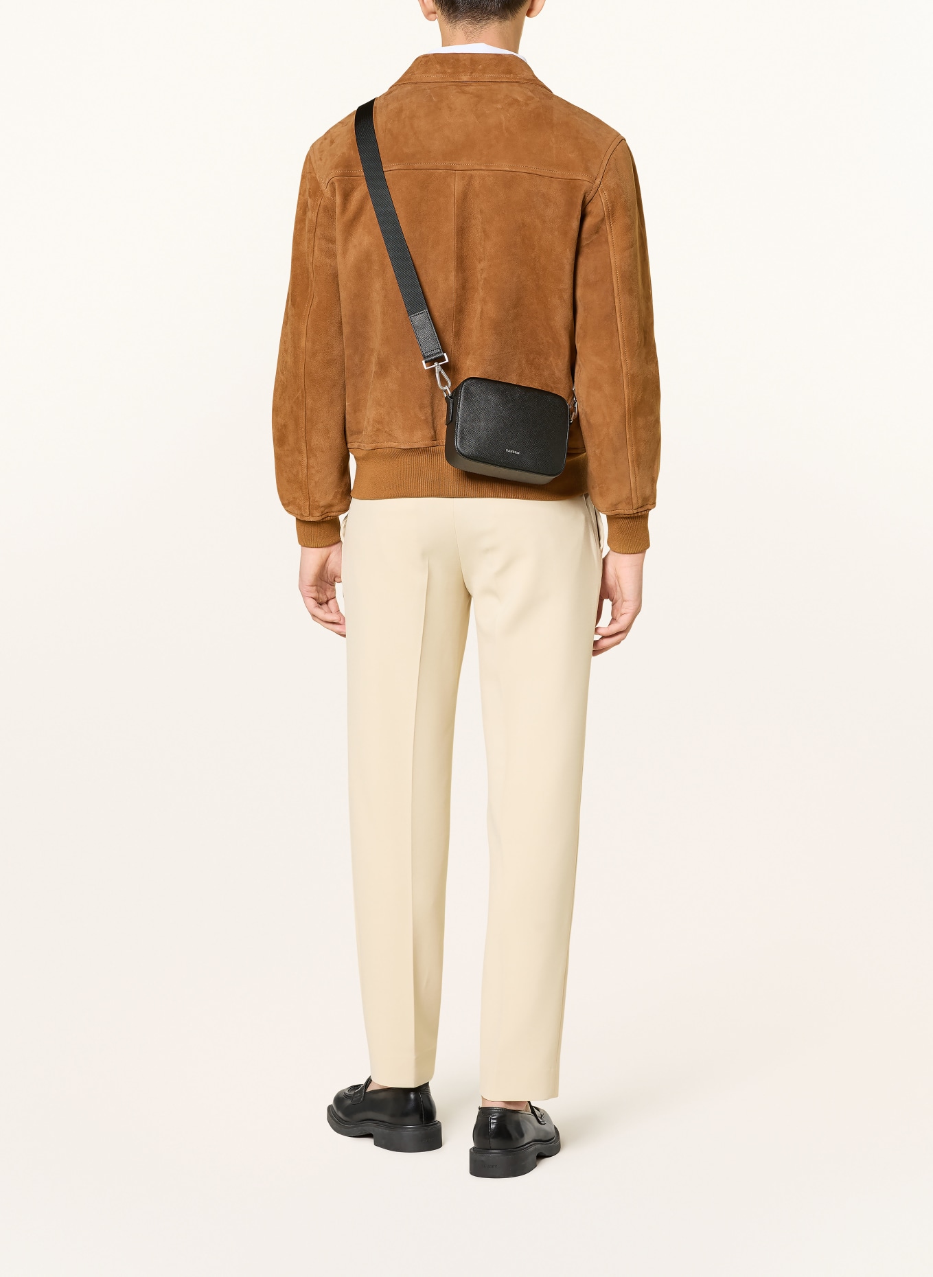 SANDRO Hose im Jogging-Stil: CREME