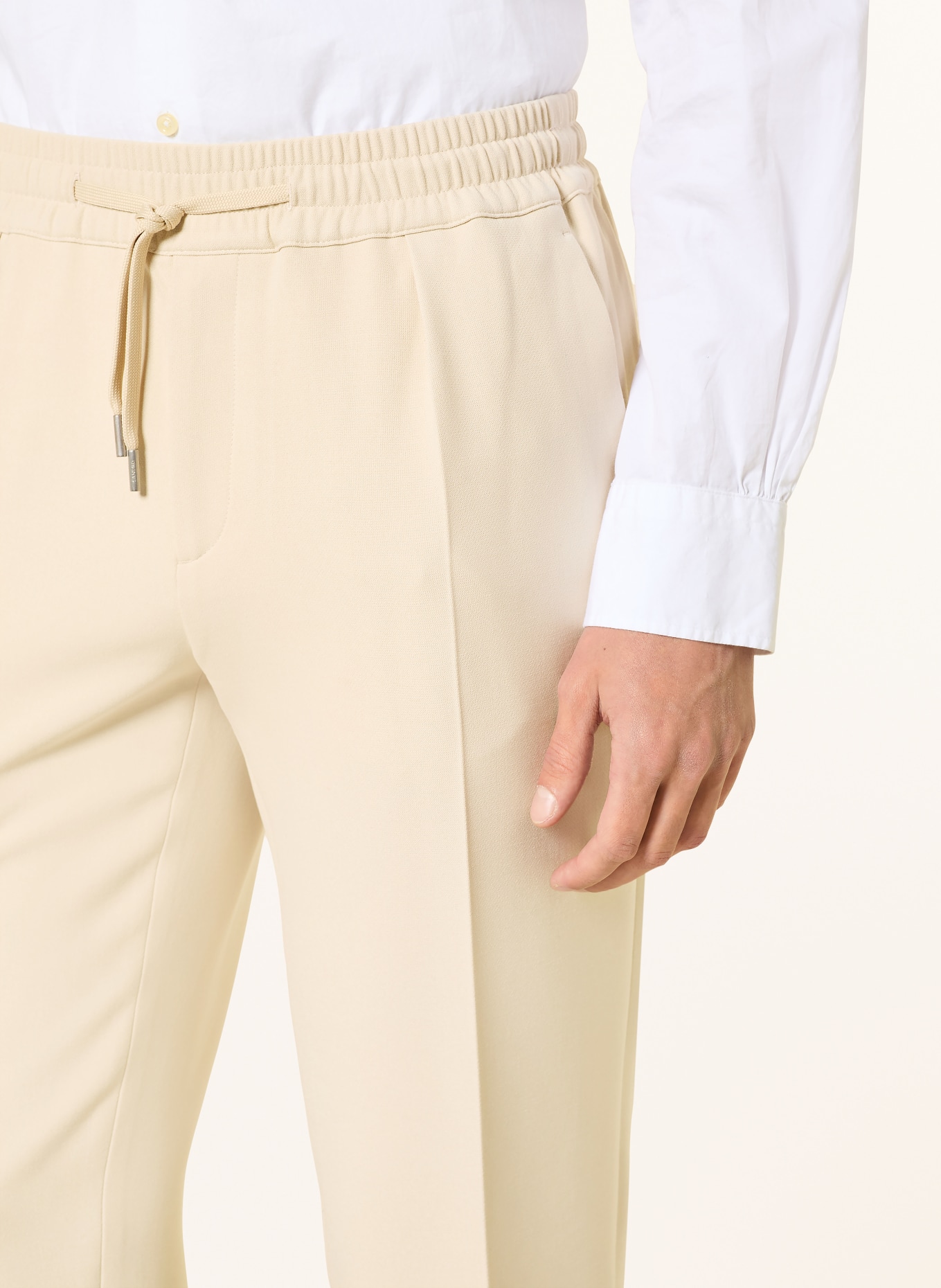 SANDRO Hose im Jogging-Stil: CREME