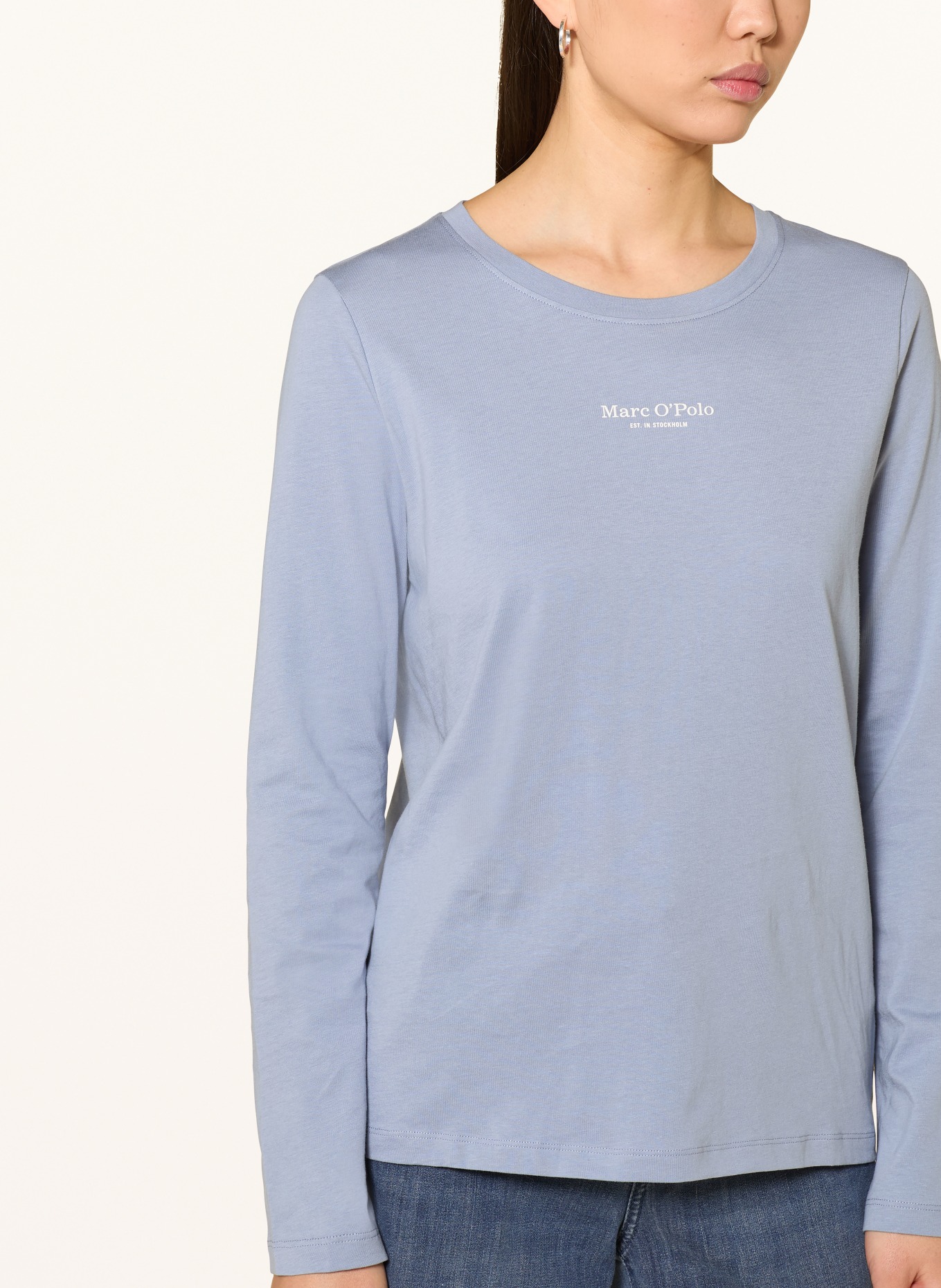 Marc O'Polo Schlafshirt: BLAUGRAU