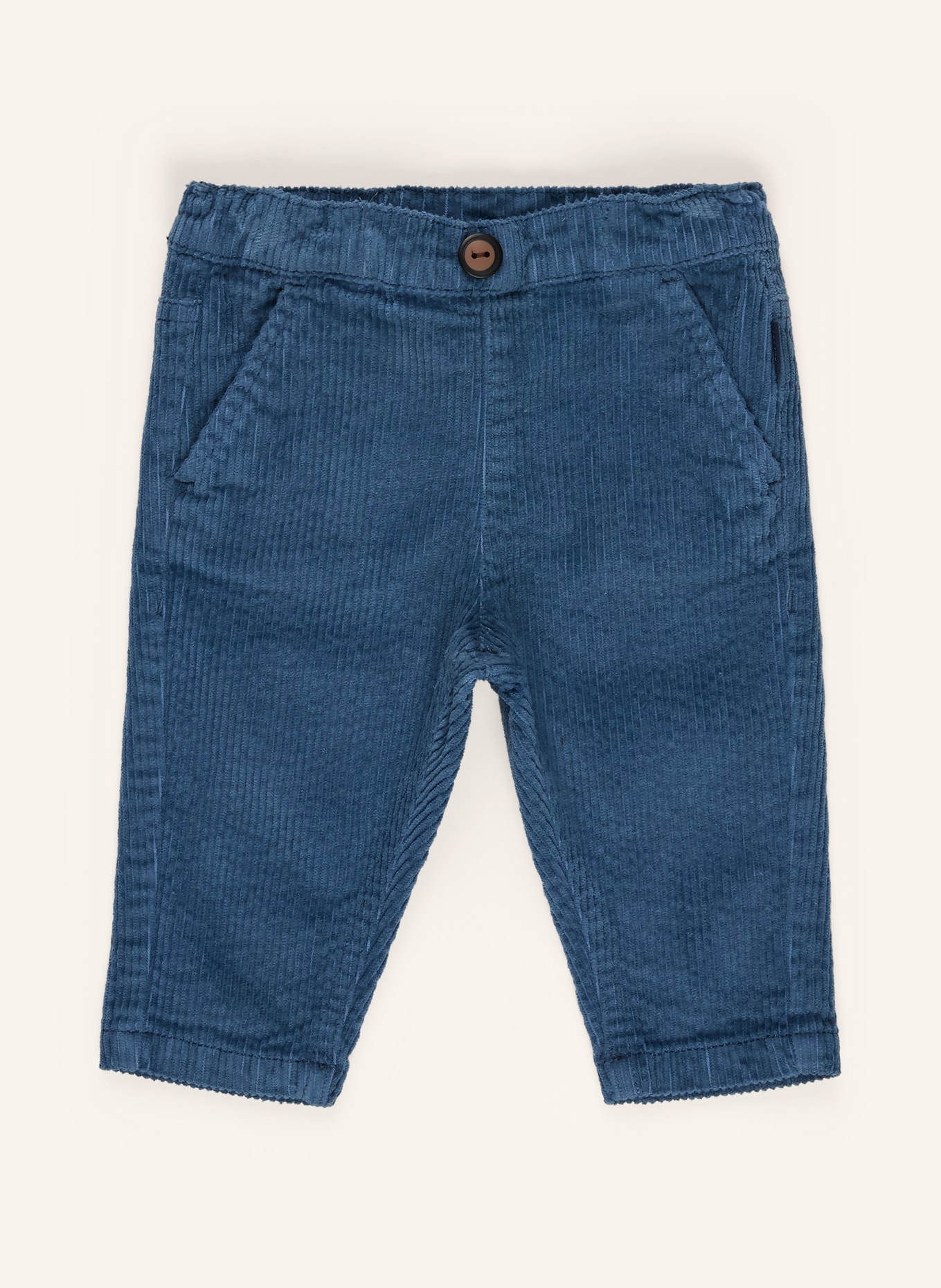 Sanetta PURE Corduroy trousers: BLUE