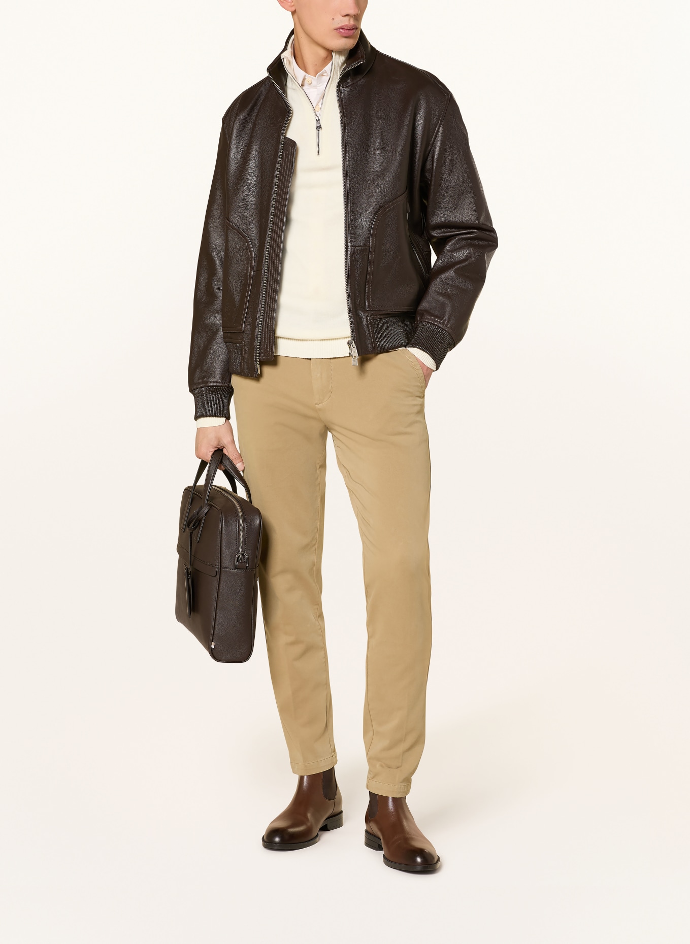 BOSS Chino KAITON Slim Fit: BEIGE