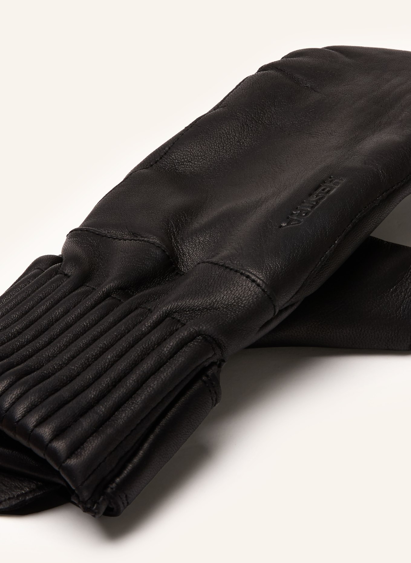 HESTRA Lyžařské rukavice IDRE WOOL: ČERNÁ