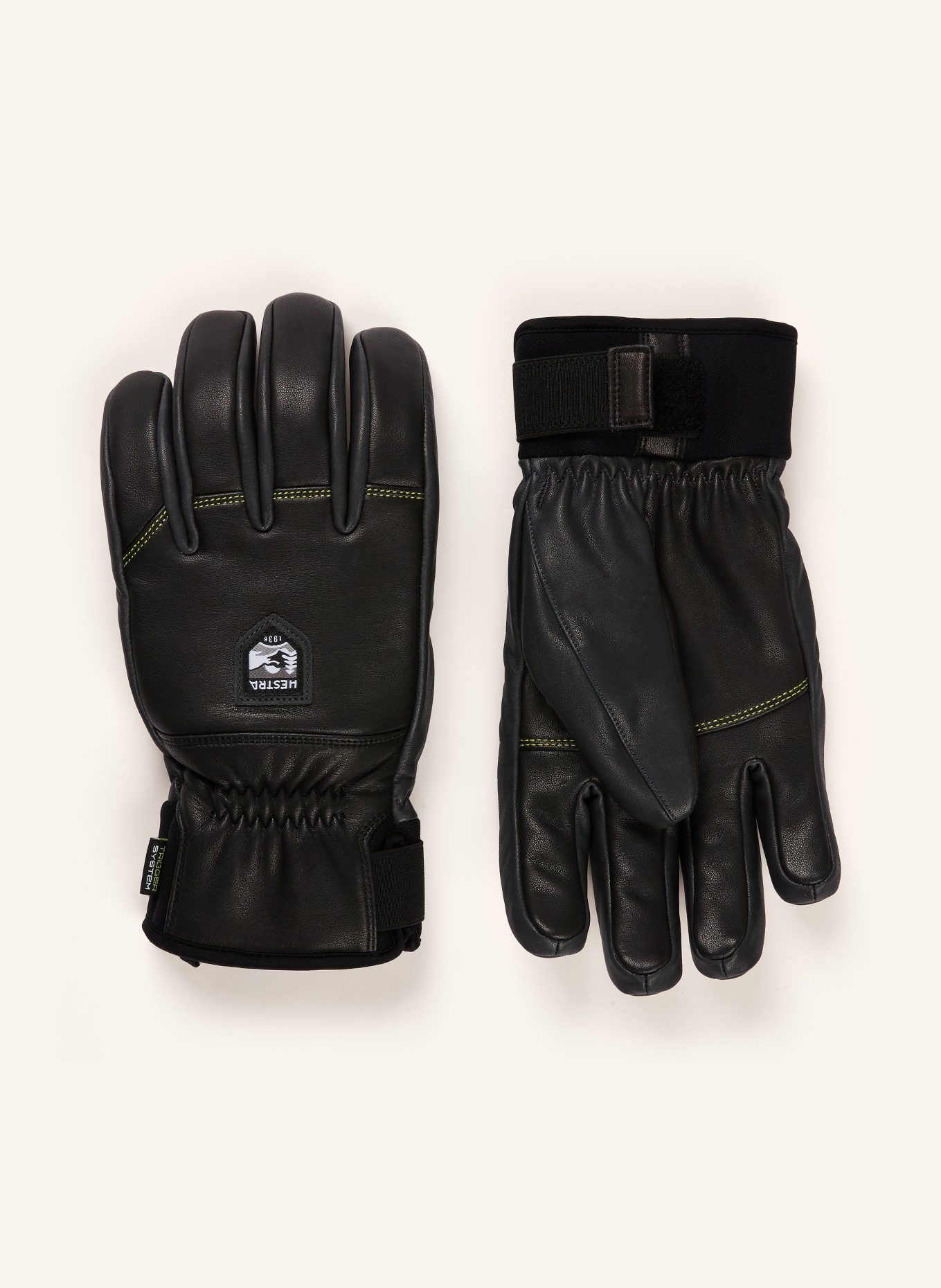 HESTRA Skihandschuhe OMNI TRIGGER: SCHWARZ