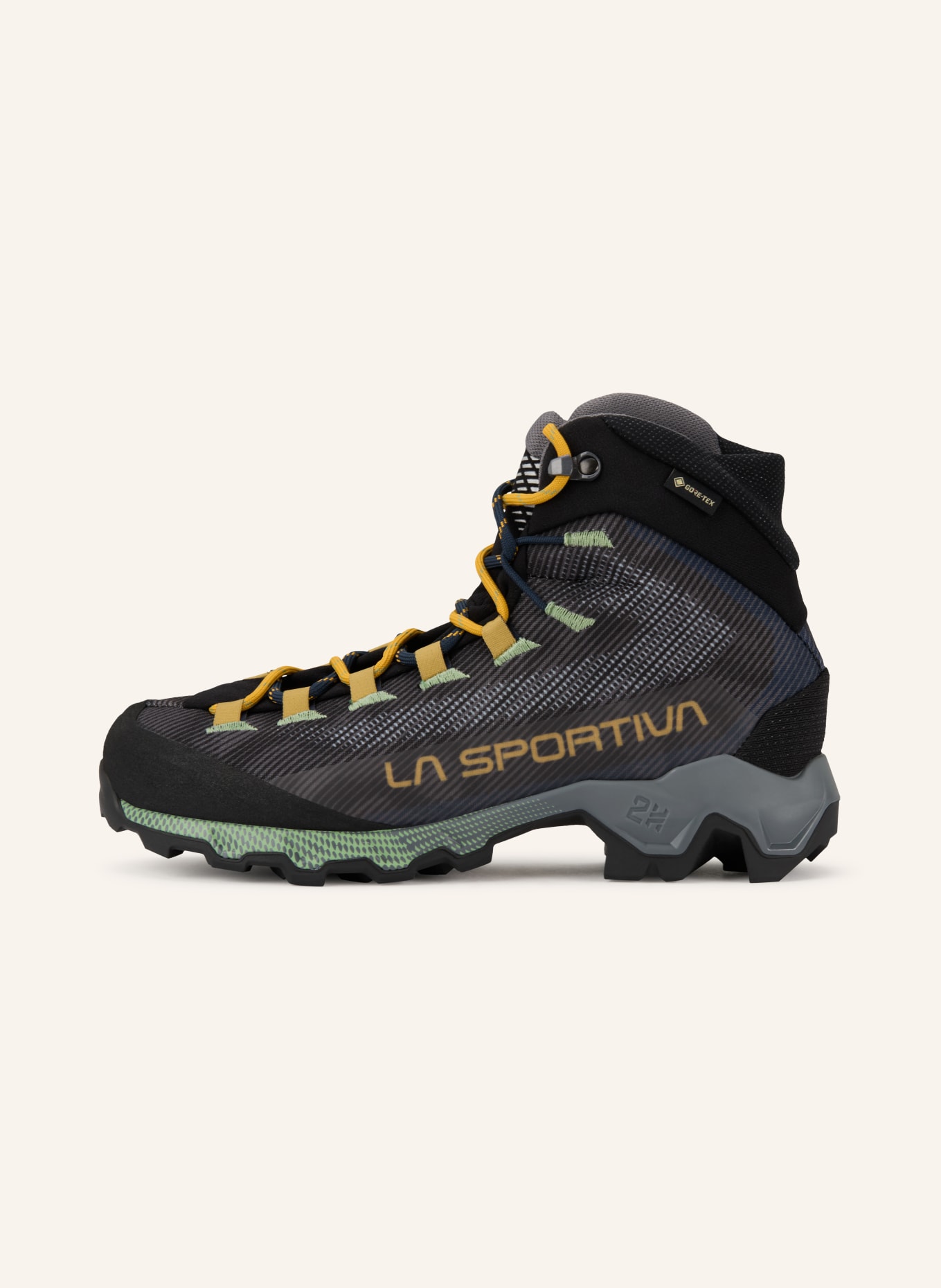 LA SPORTIVA Wanderschuhe AEQUILIBRIUM HIKE: DUNKELGRAU / HELLGRÜN / SCHWARZ