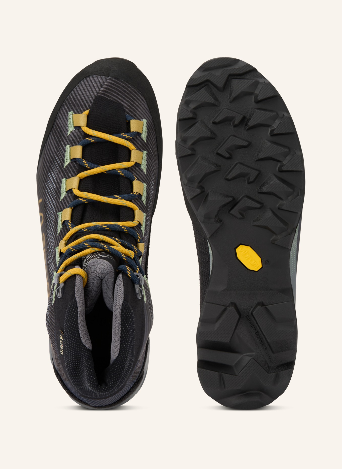 LA SPORTIVA Wanderschuhe AEQUILIBRIUM HIKE: DUNKELGRAU / HELLGRÜN / SCHWARZ