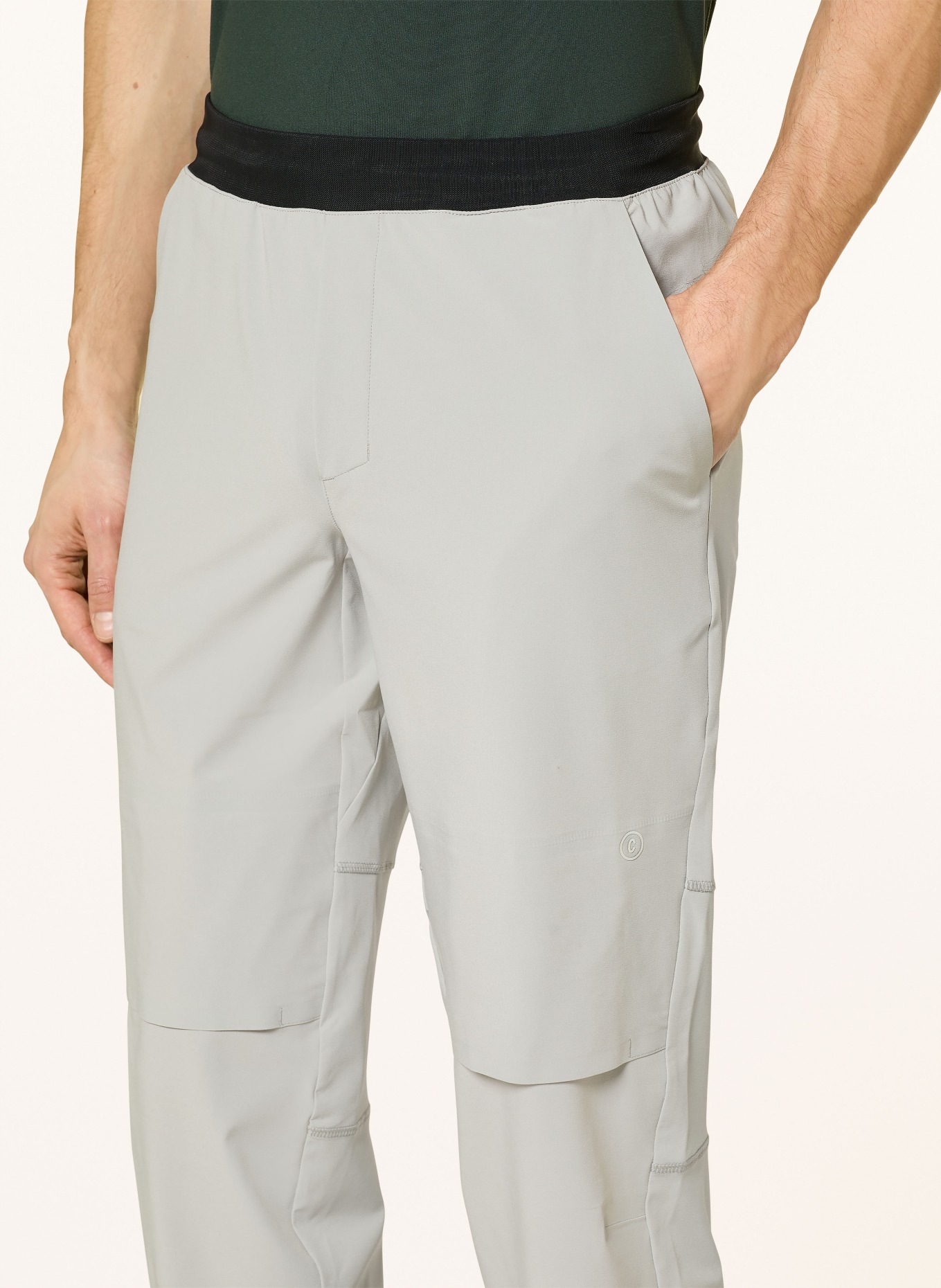 ciele athletics ATW running pants: LIGHT GRAY