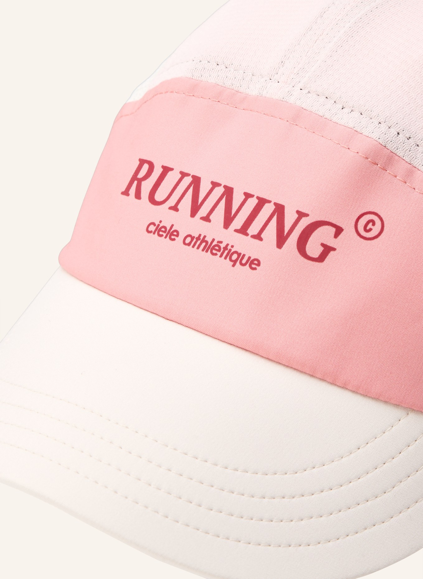 ciele athletics Cap FSTCAP SC: CREAM / LIGHT RED