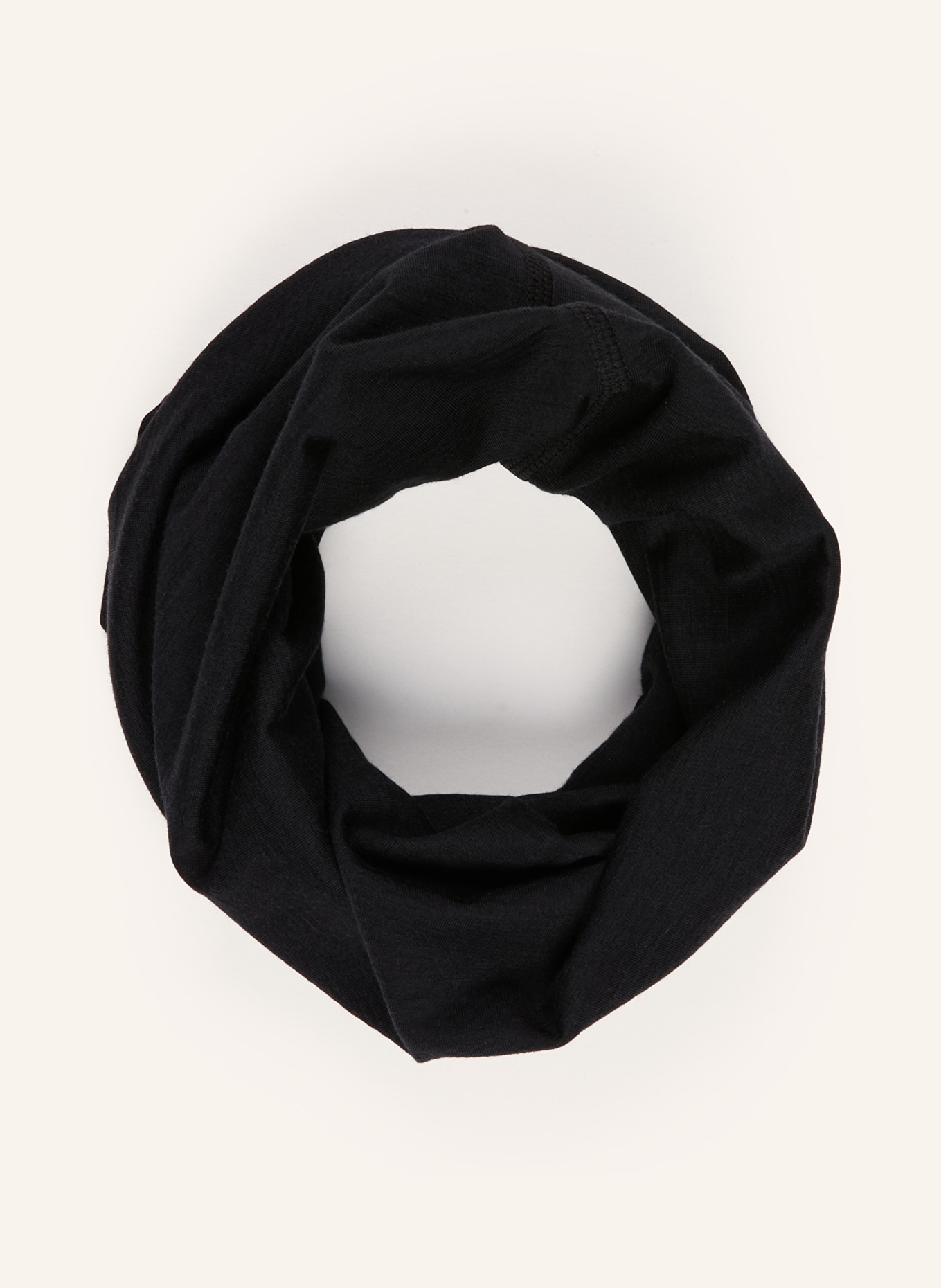 ciele athletics Multifunkční šátek HLSNECKTUBE z merino vlny: ČERNÁ