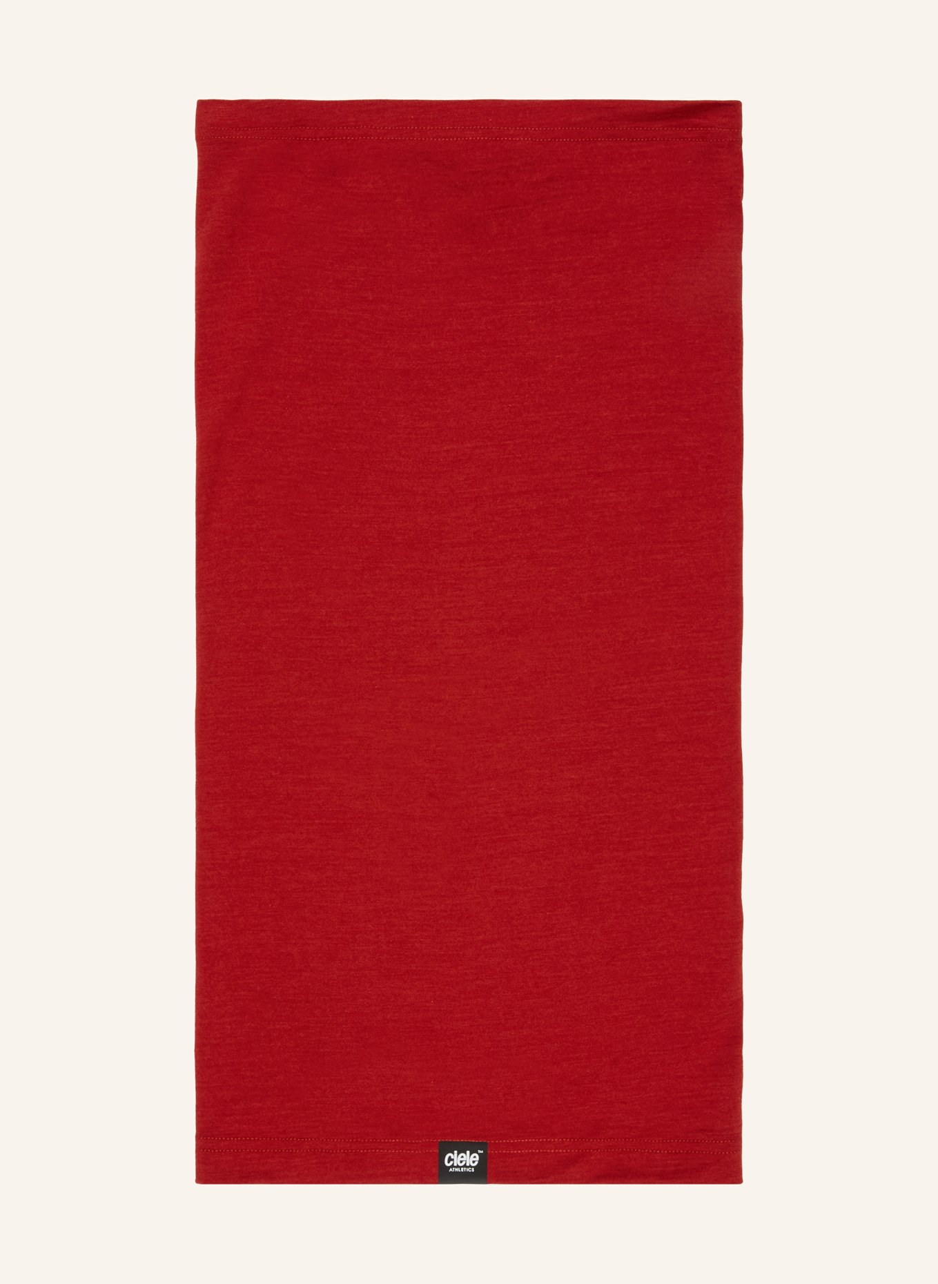 ciele athletics Multifunkční šátek HLSNECKTUBE z merino vlny: ČERVENÁ