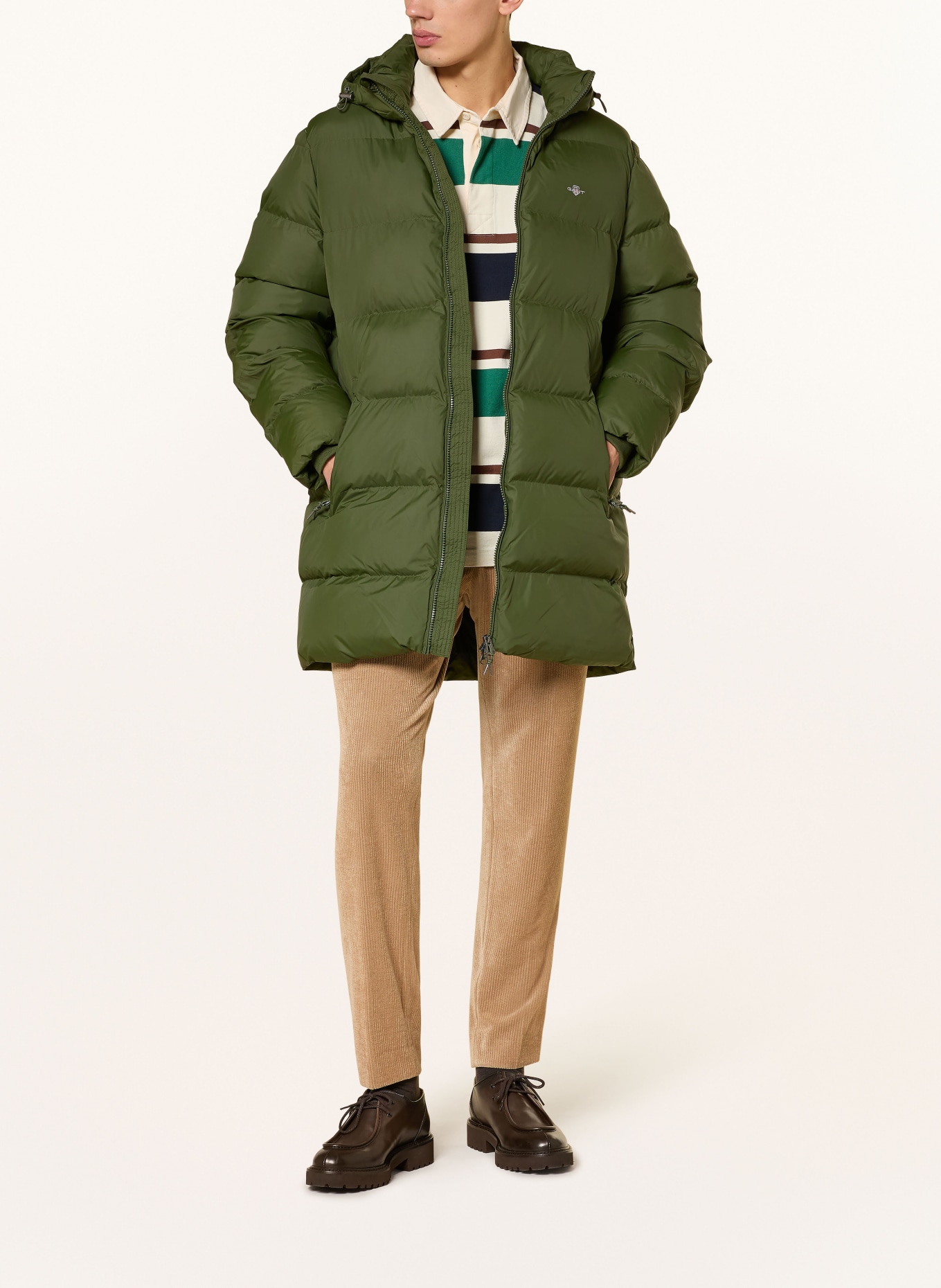 GANT Steppjacke: DUNKELGRÜN