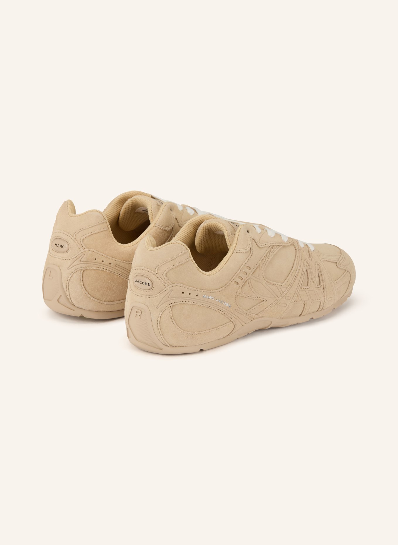 MARC JACOBS Baskets THE 72 SPRING SNEAKER: MARRON CLAIR