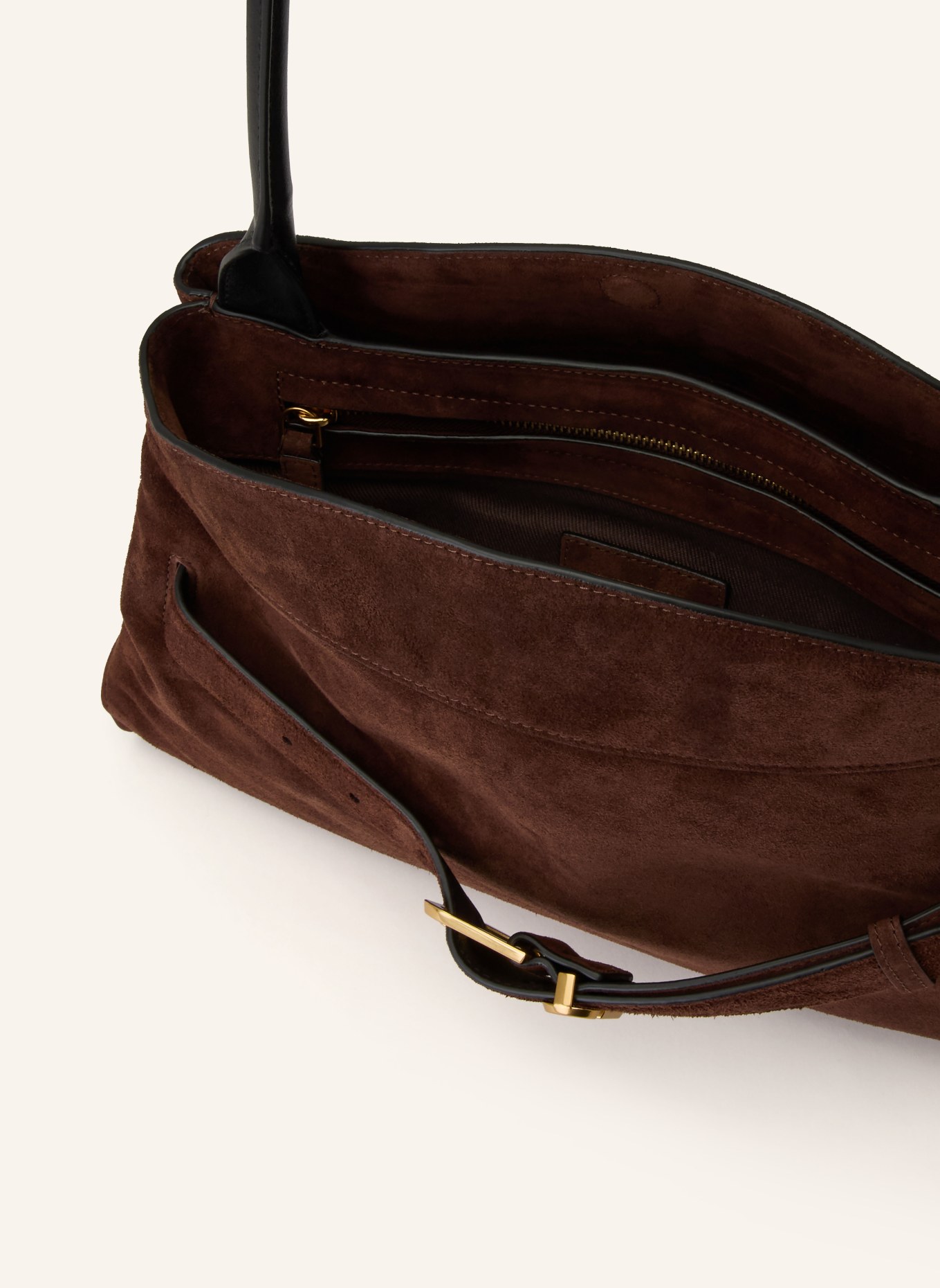 MARC JACOBS Schultertasche DAKOTA: DUNKELBRAUN