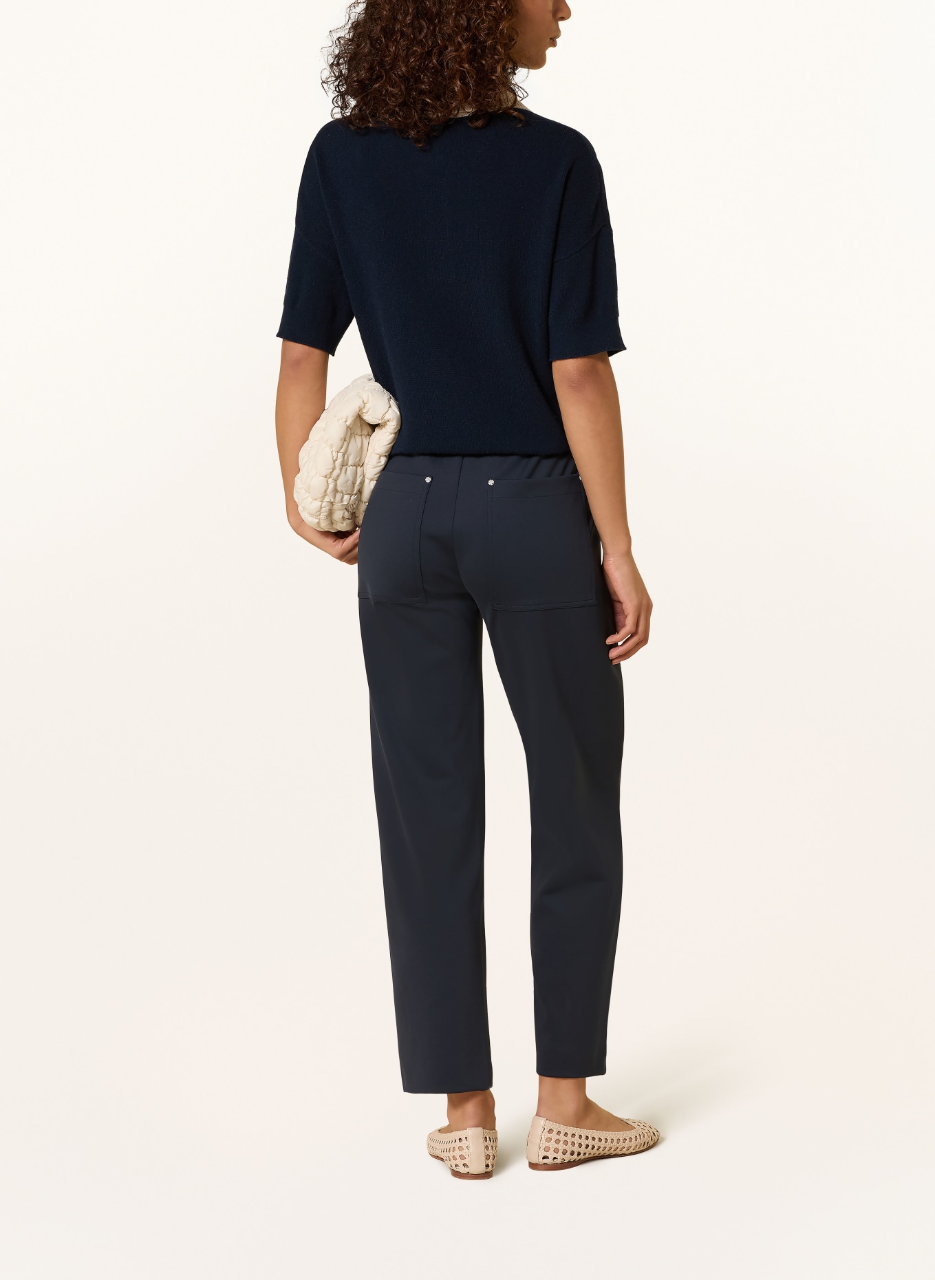 MAC DAYDREAM Hose TWIST: DUNKELBLAU