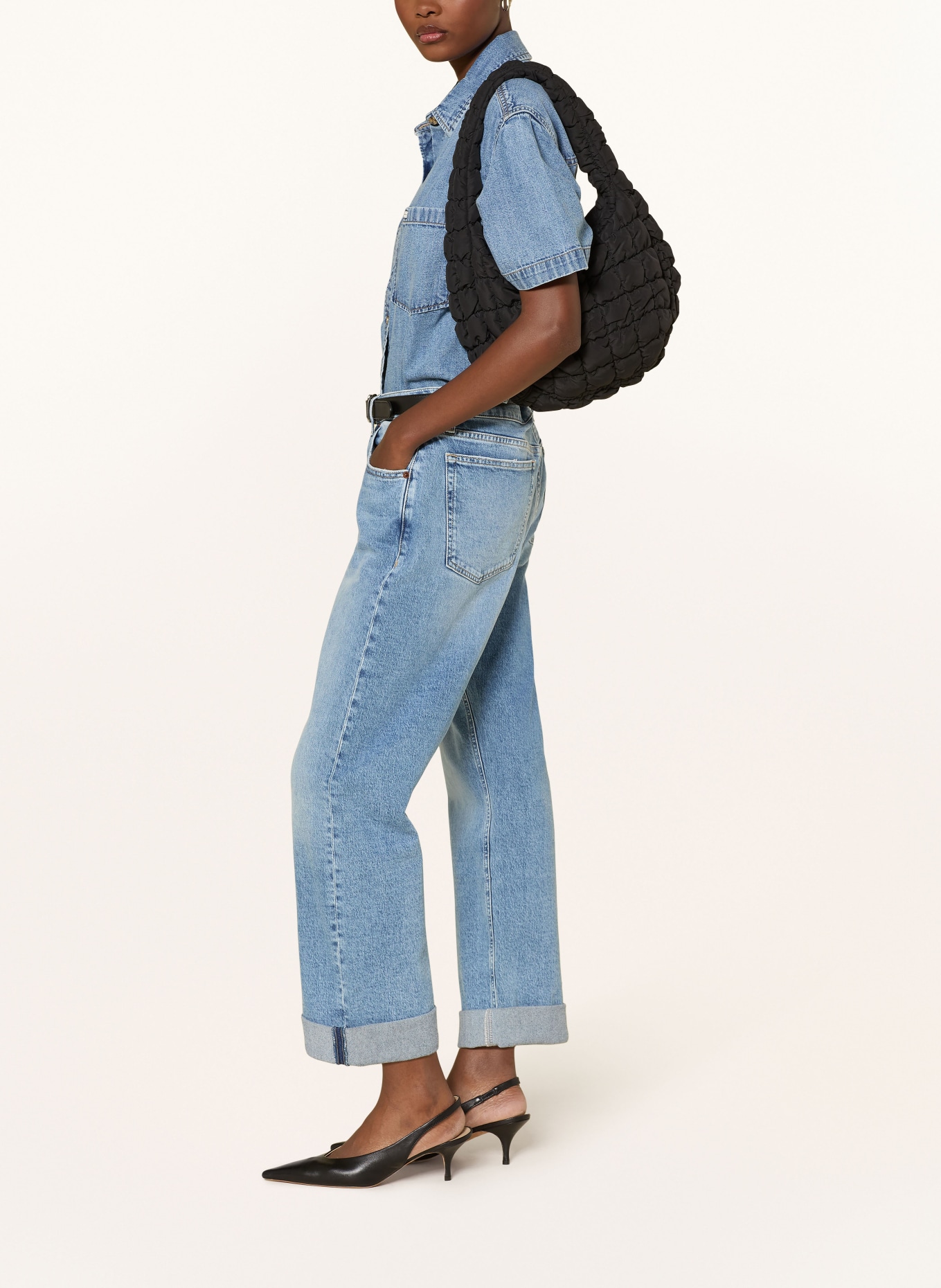 REPLAY Dżinsy typu boyfriend AUBRY: 010 LIGHT BLUE