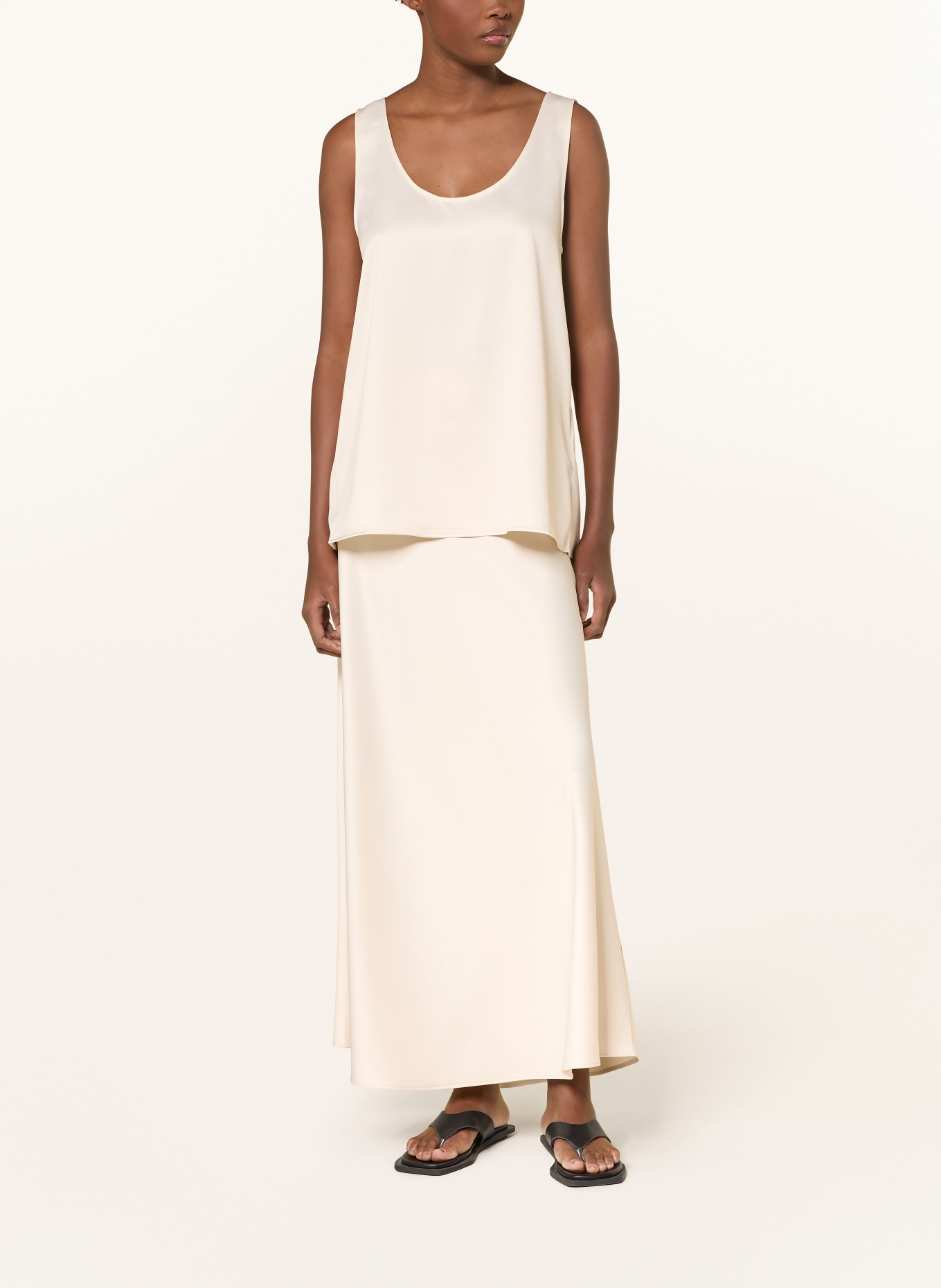 Juvia Satynowa bluzka FINNJA: KREMOWY