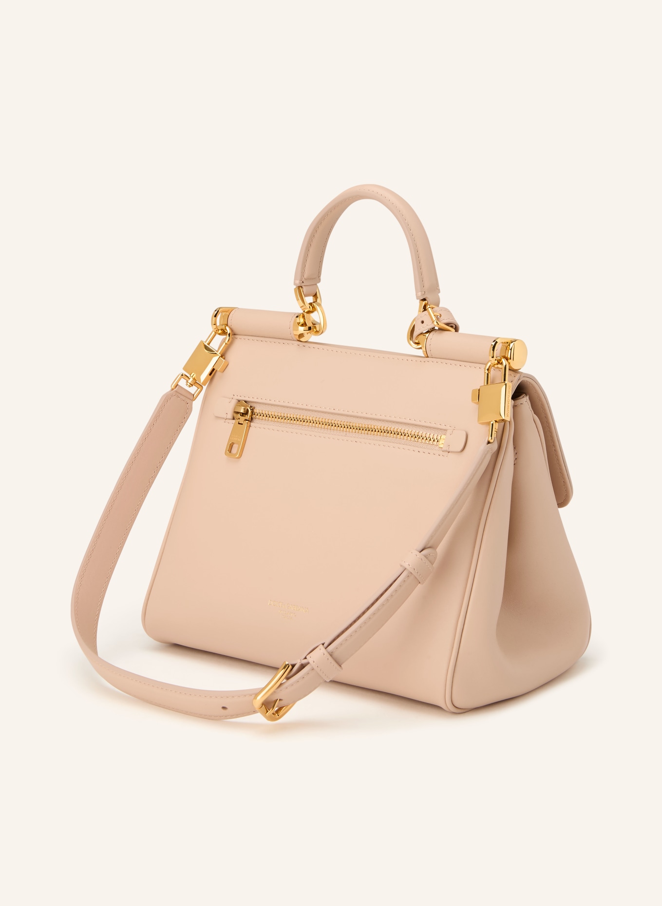 DOLCE & GABBANA Handtasche MY SICILY PLONGÉ: ROSÉ