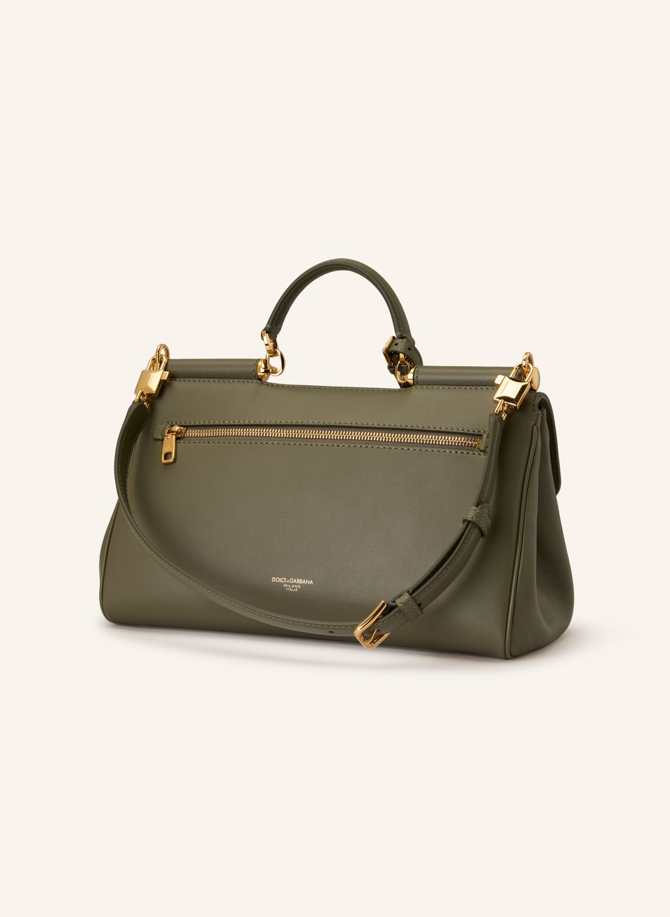 DOLCE & GABBANA Sac à main MY SICILY: KAKI