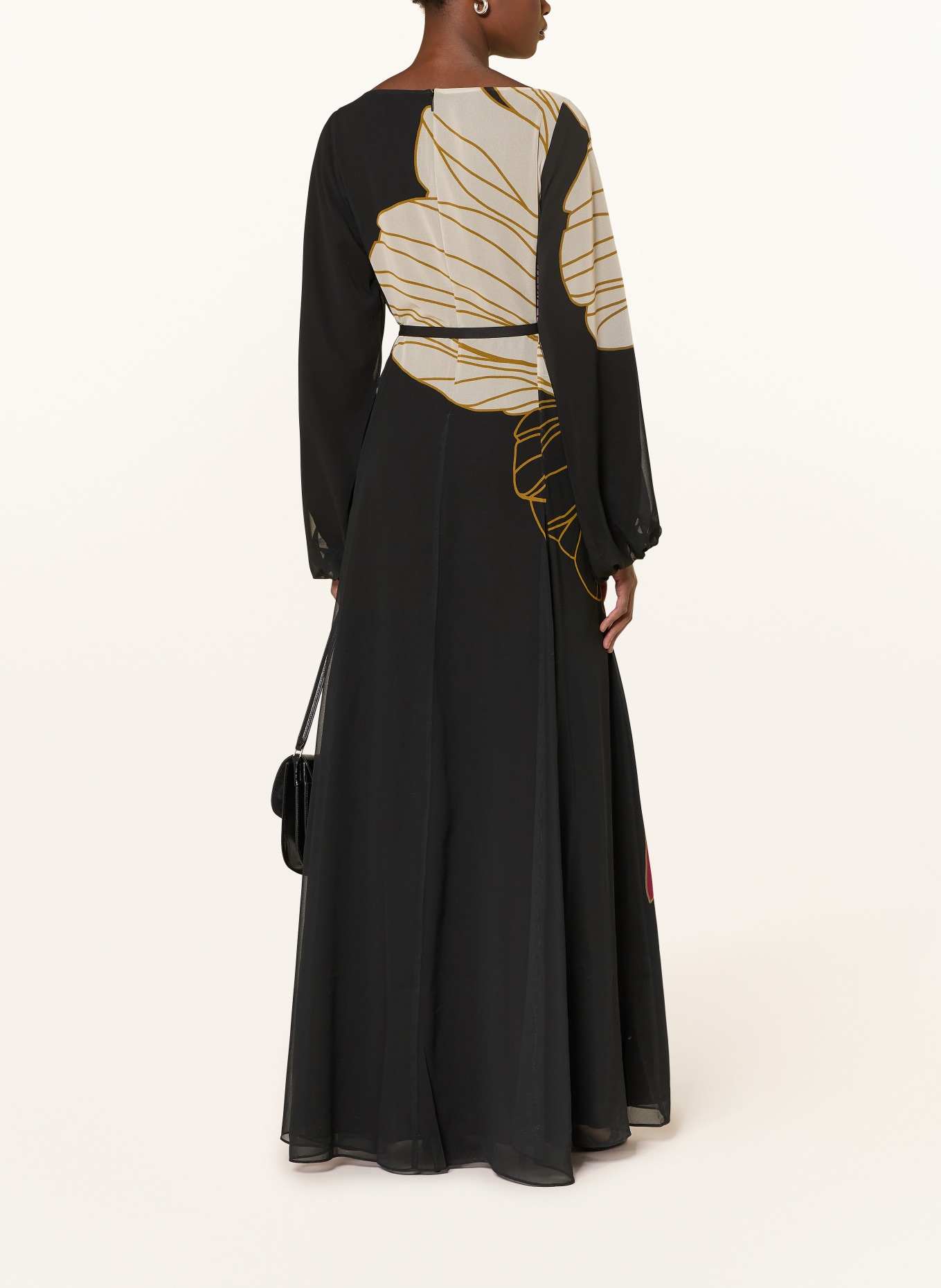 TED BAKER Sukienka CAMMELI: CZARNY / KREMOWY / CZERWONY