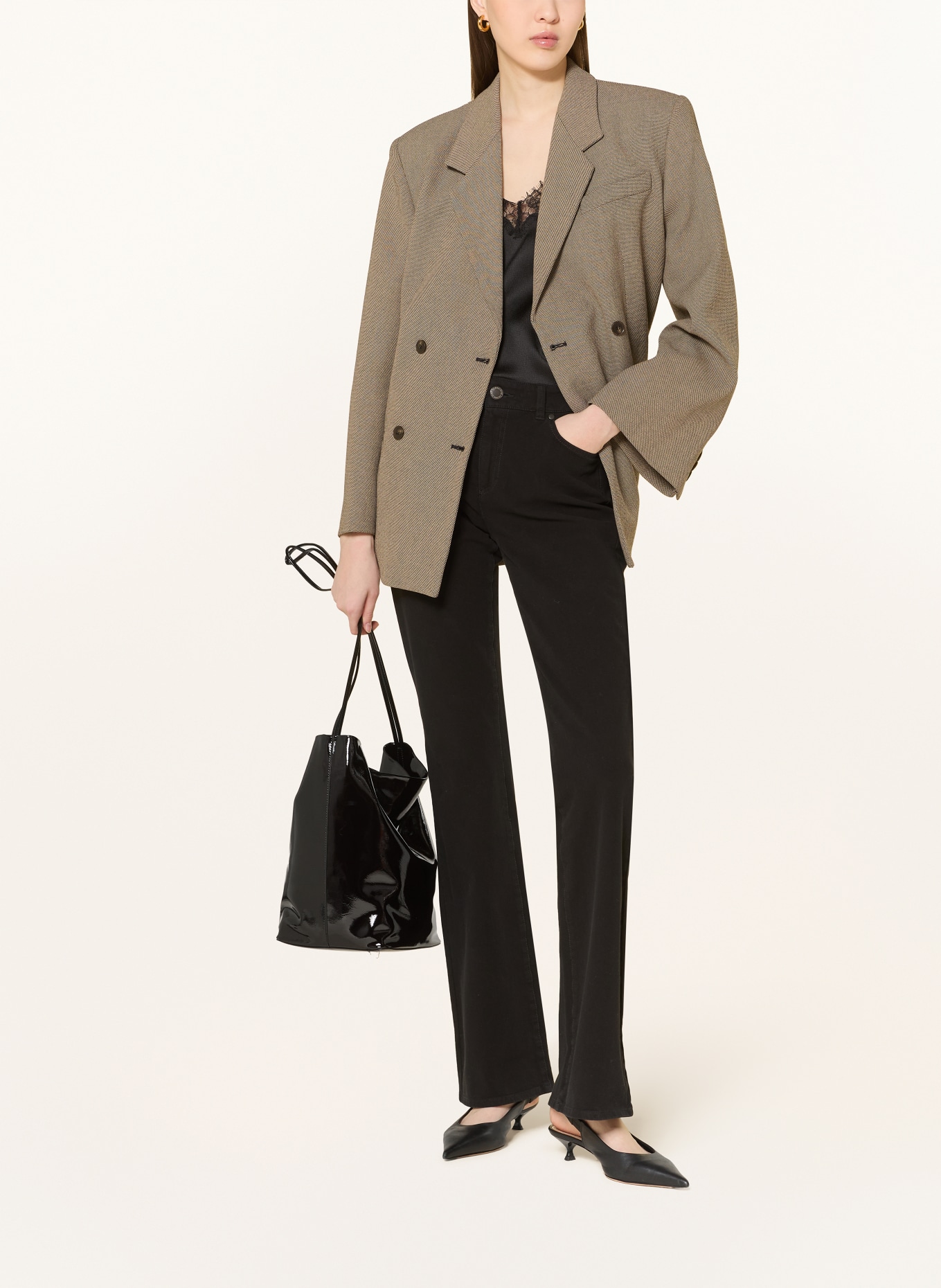 TED BAKER Schultertasche KAMILAA: SCHWARZ