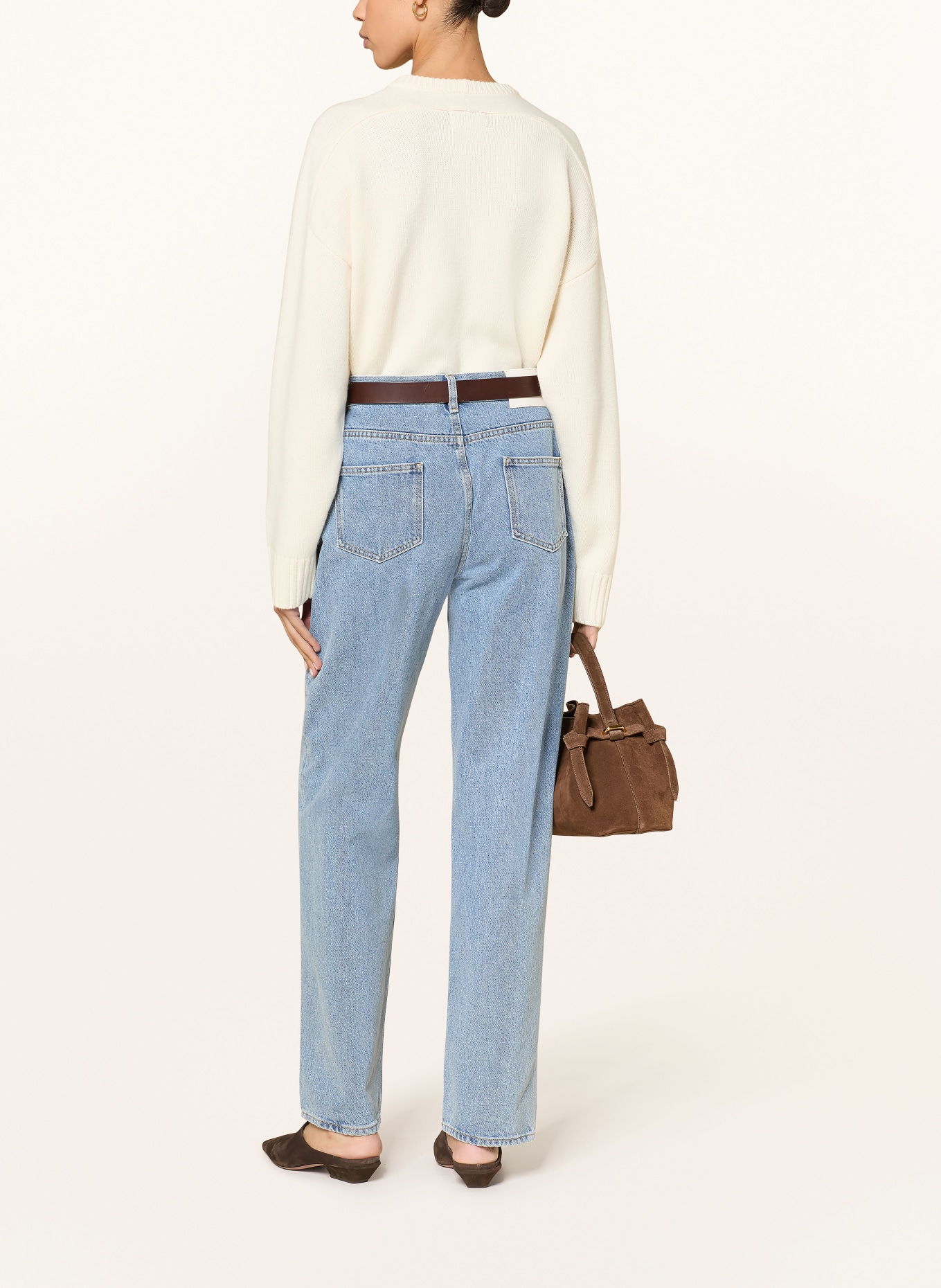 LOULOU DE SAISON Sweater BRUZZI: ECRU