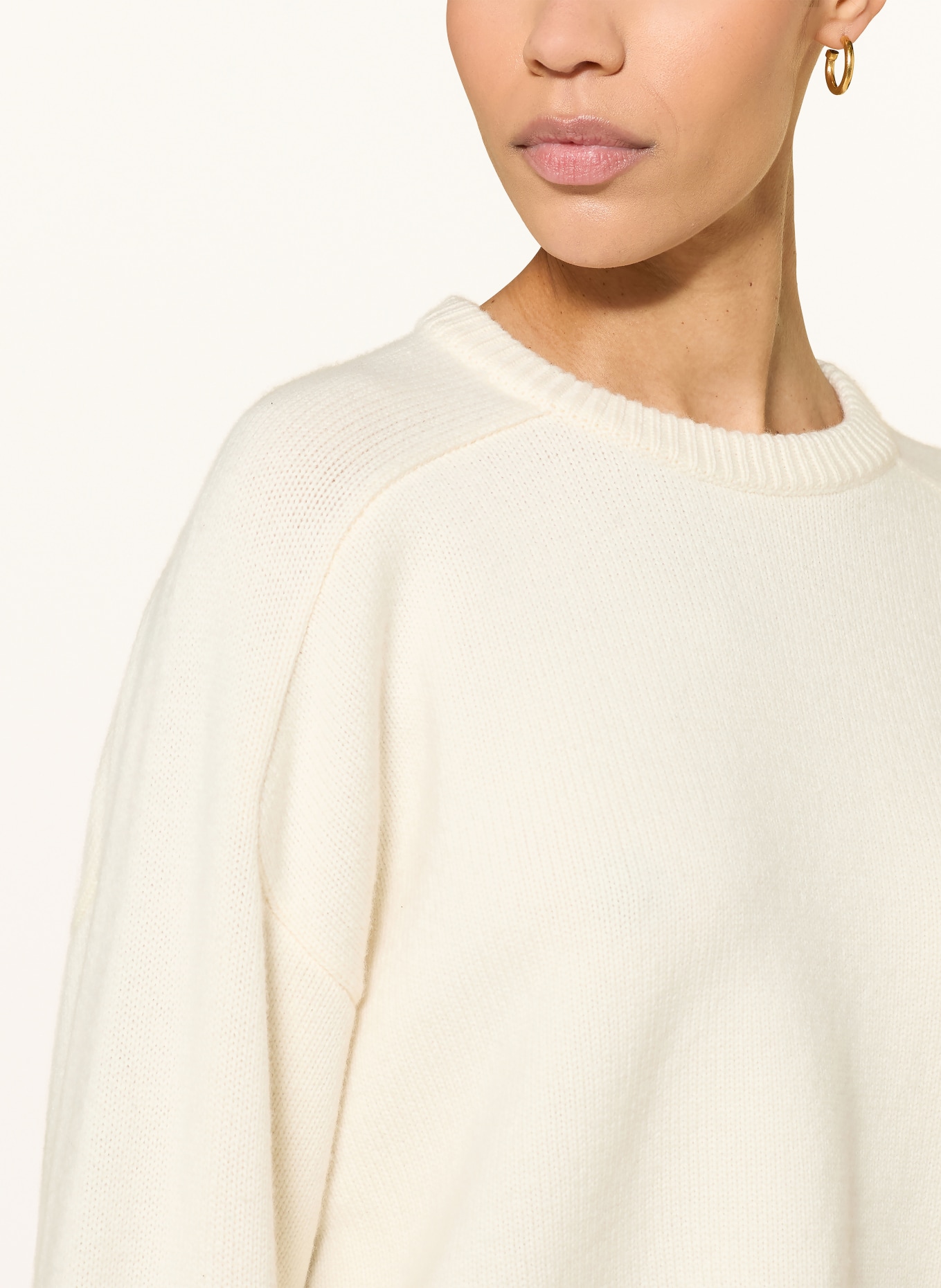 LOULOU DE SAISON Sweater BRUZZI: ECRU