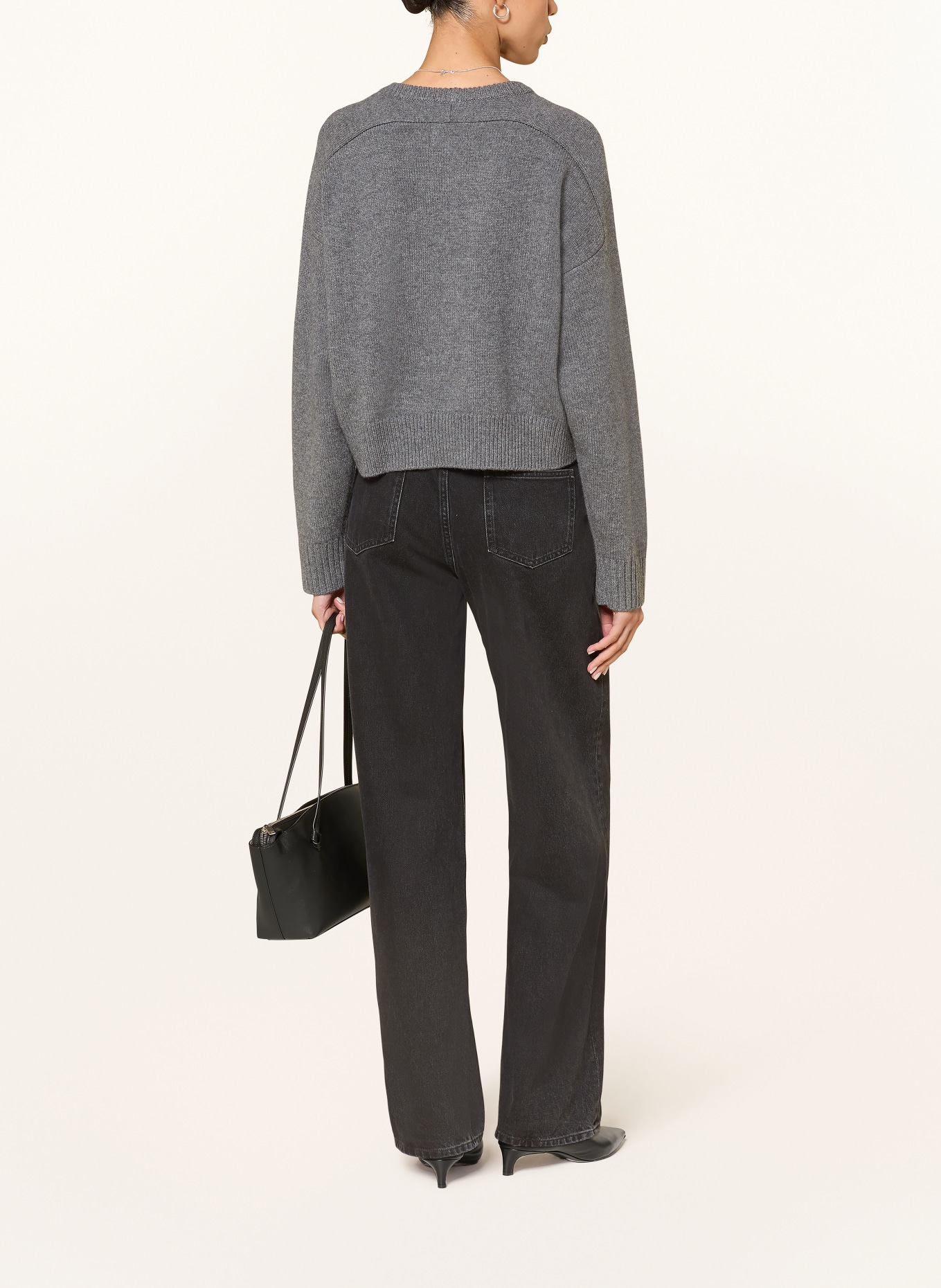 LOULOU DE SAISON Sweater BRUZZI: DARK GRAY