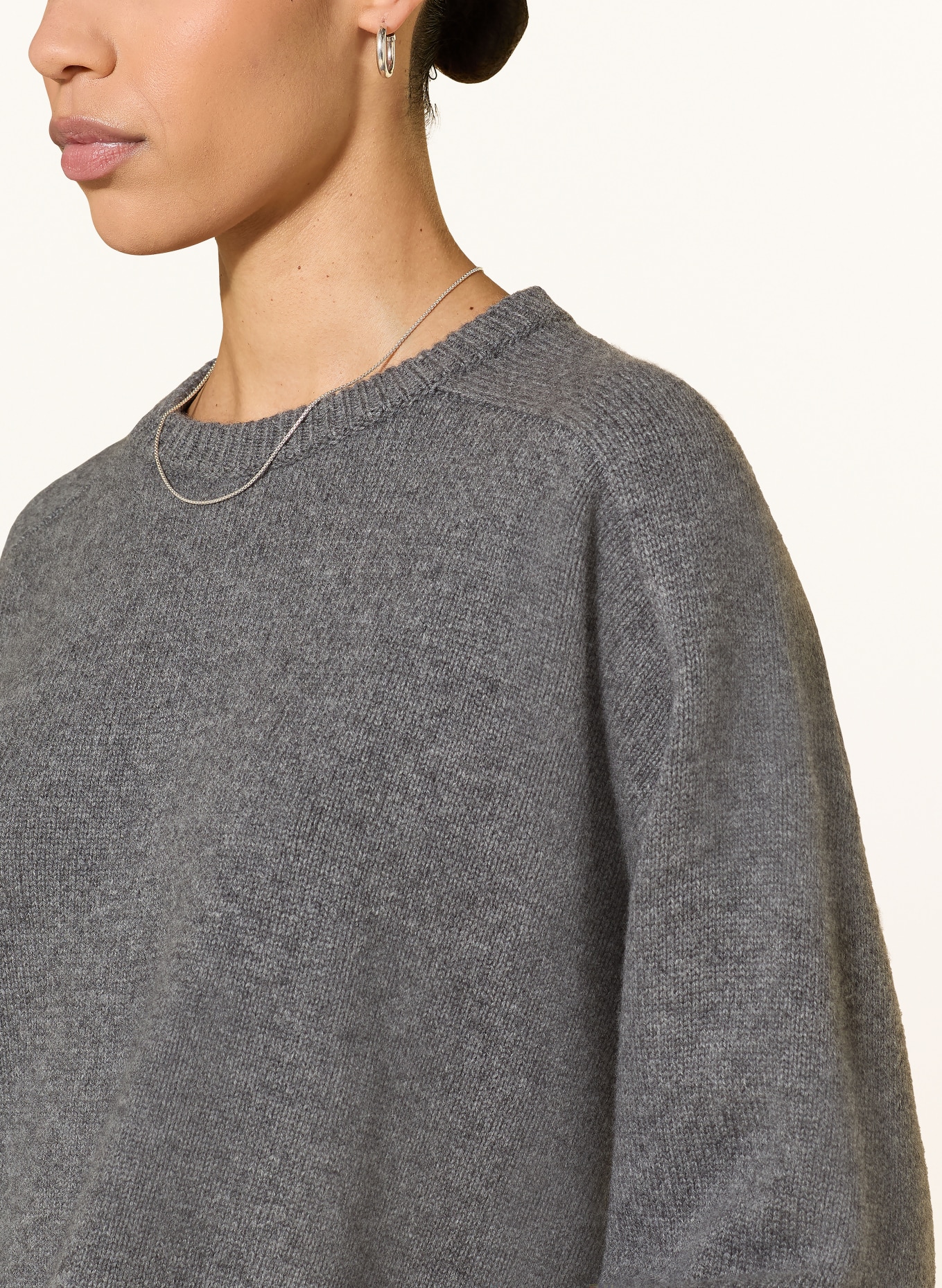LOULOU DE SAISON Sweater BRUZZI: DARK GRAY