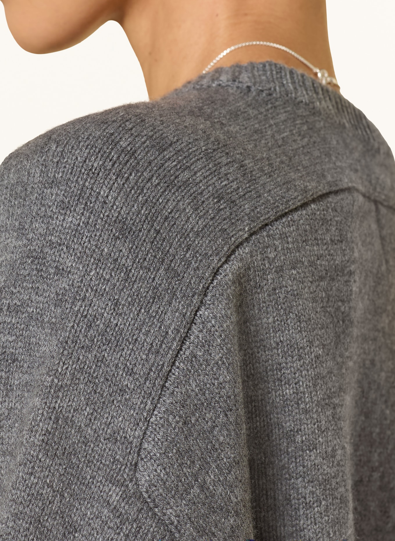 LOULOU DE SAISON Sweater BRUZZI: DARK GRAY