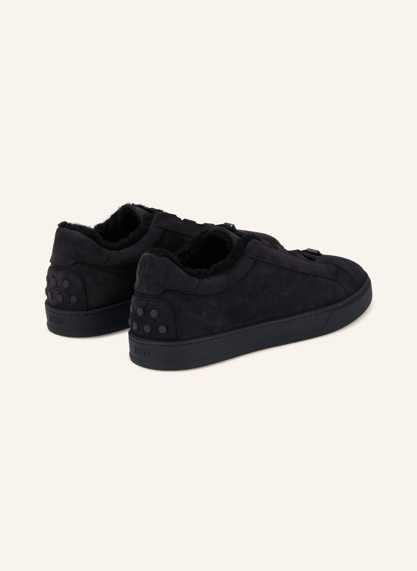 TOD'S Sneaker CASSETTA: SCHWARZ