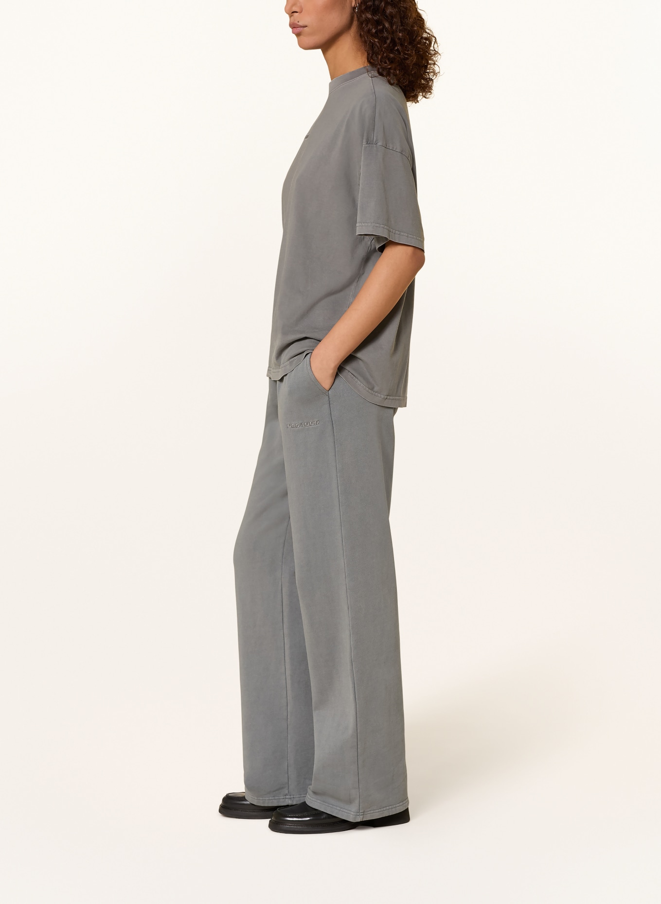 PEGADOR Spodnie dresowe ANNI: SZARY