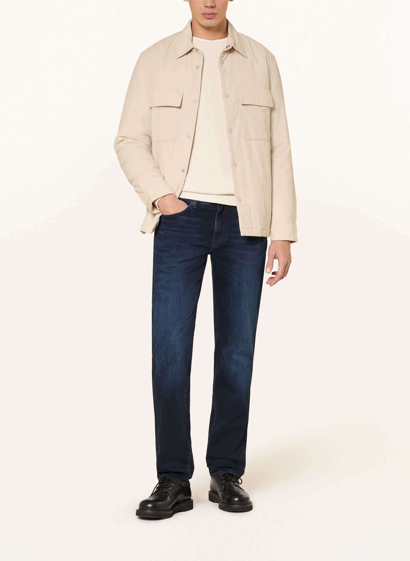 BRAX Jeans CADIZ straight fit: 12 ROYAL BLUE BLACK