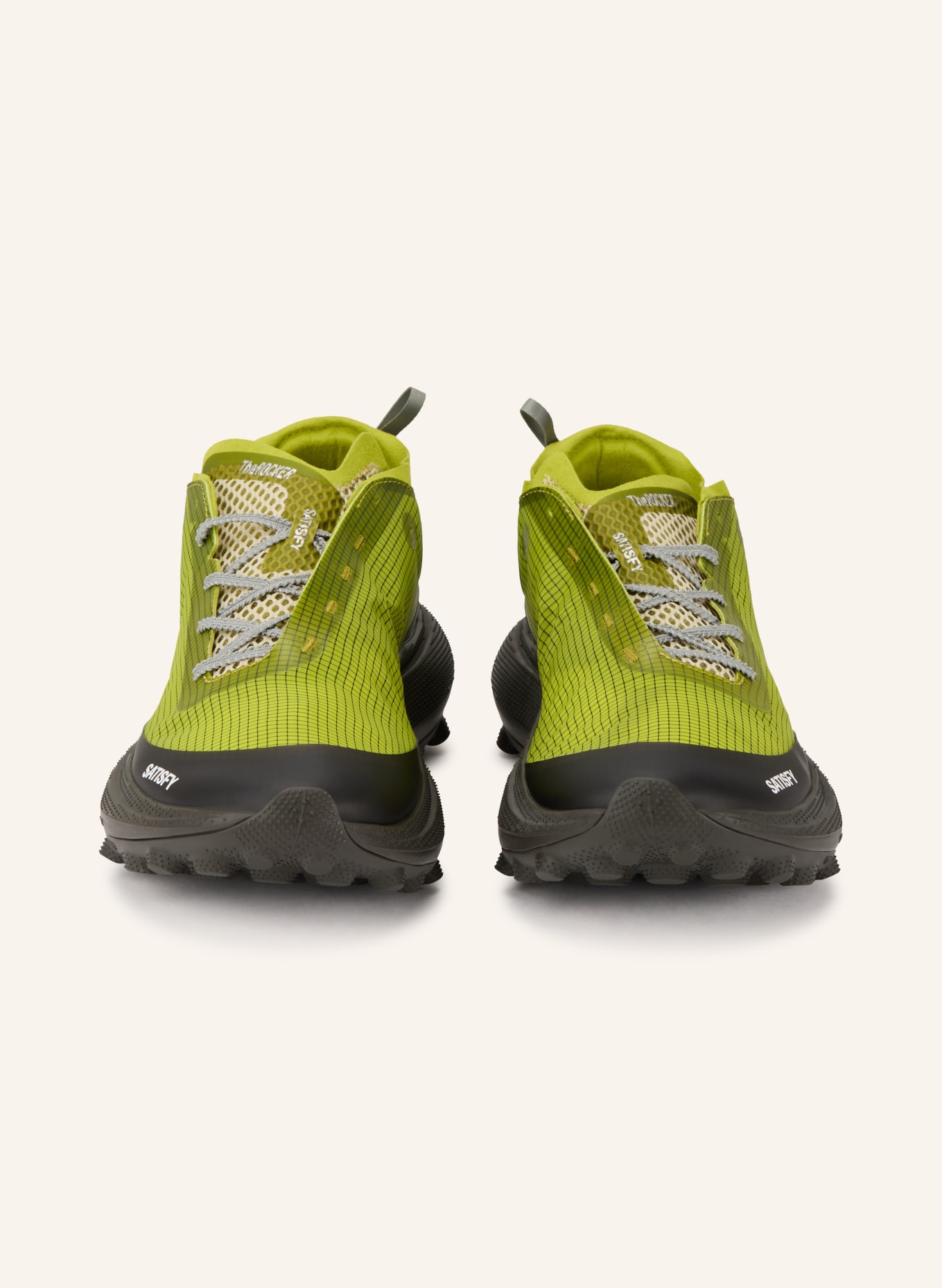 SATISFY Trailrunning-Schuhe THE ROCKER™: GRÜN / SCHWARZ