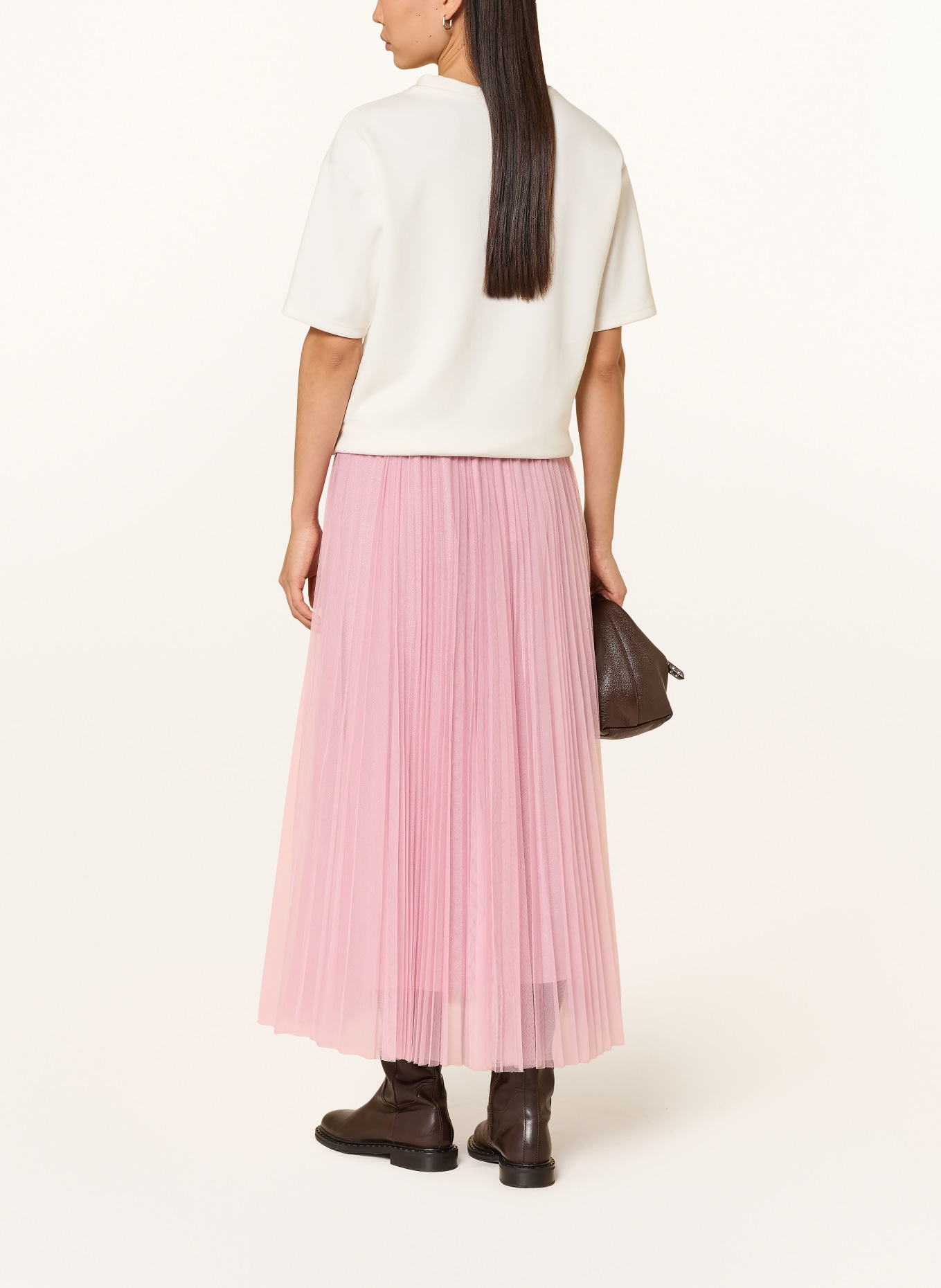 oui Spódnica tiulowa z błyszczącą przędzą: RÓŻOWY