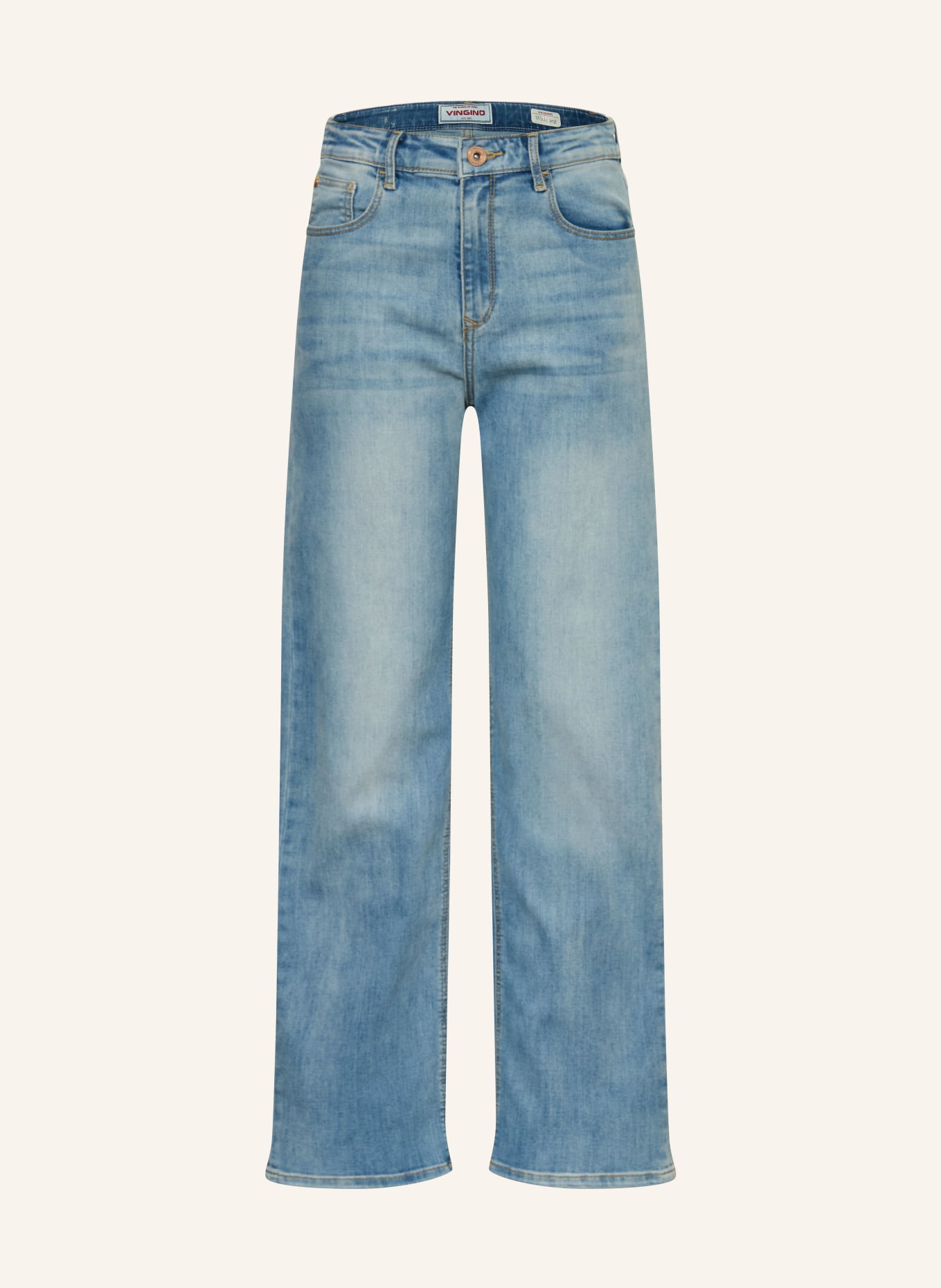 VINGINO Jeansy wide leg GIULIA: 158 LIGHT VINTAGE