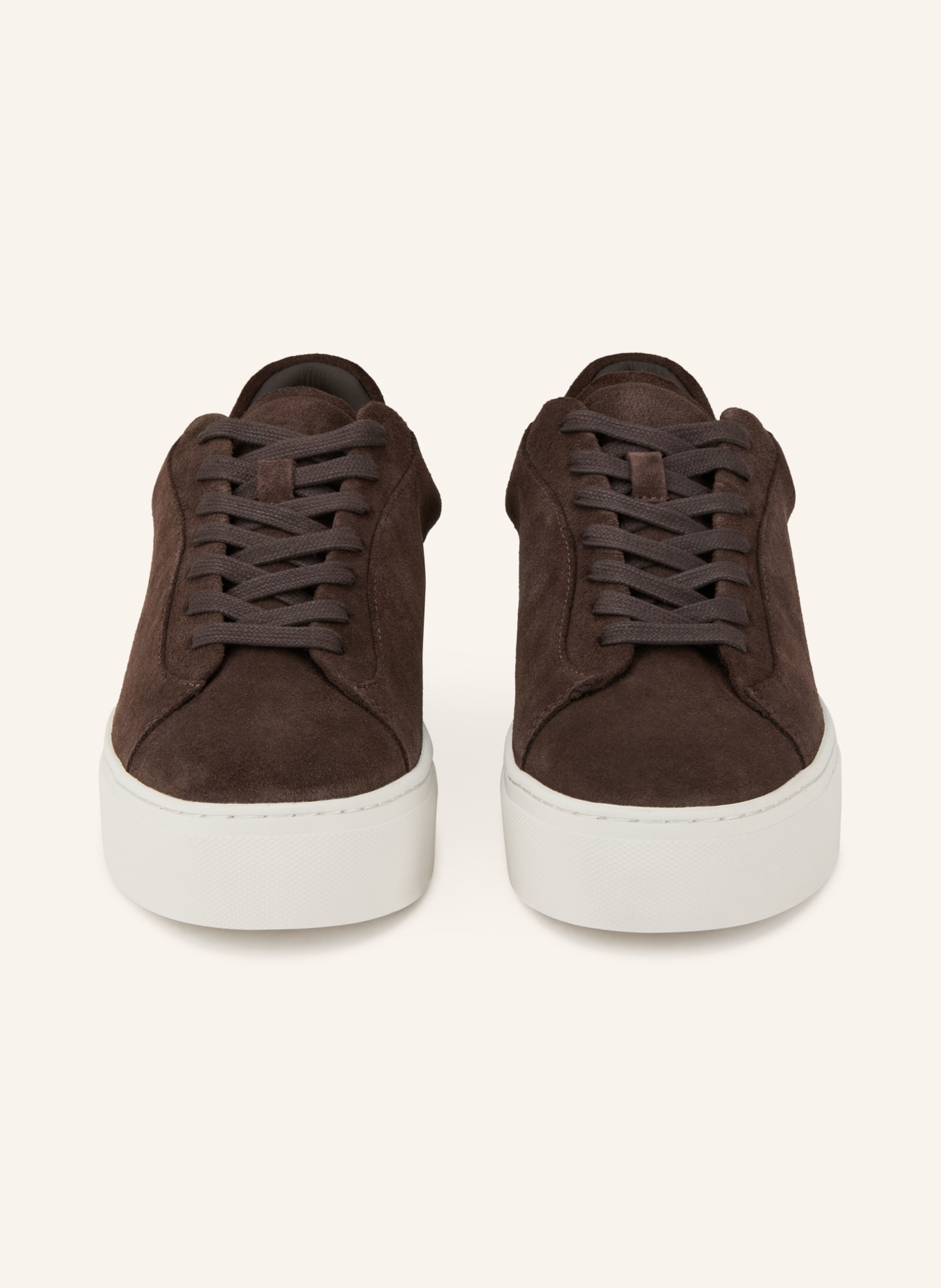 REISS FRANCESCA sneaker: DARK BROWN