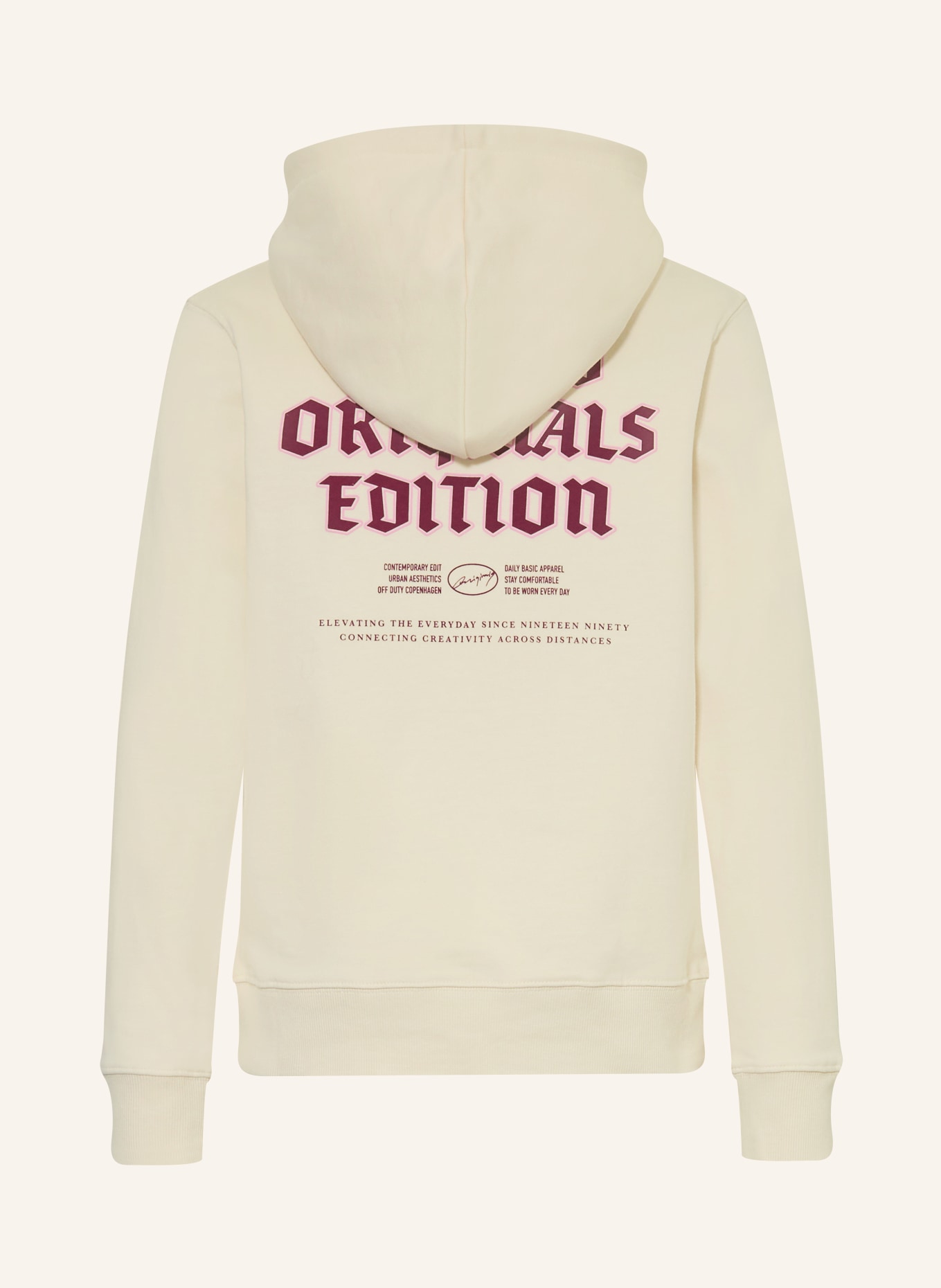 JACK&JONES hoodie: ECRU