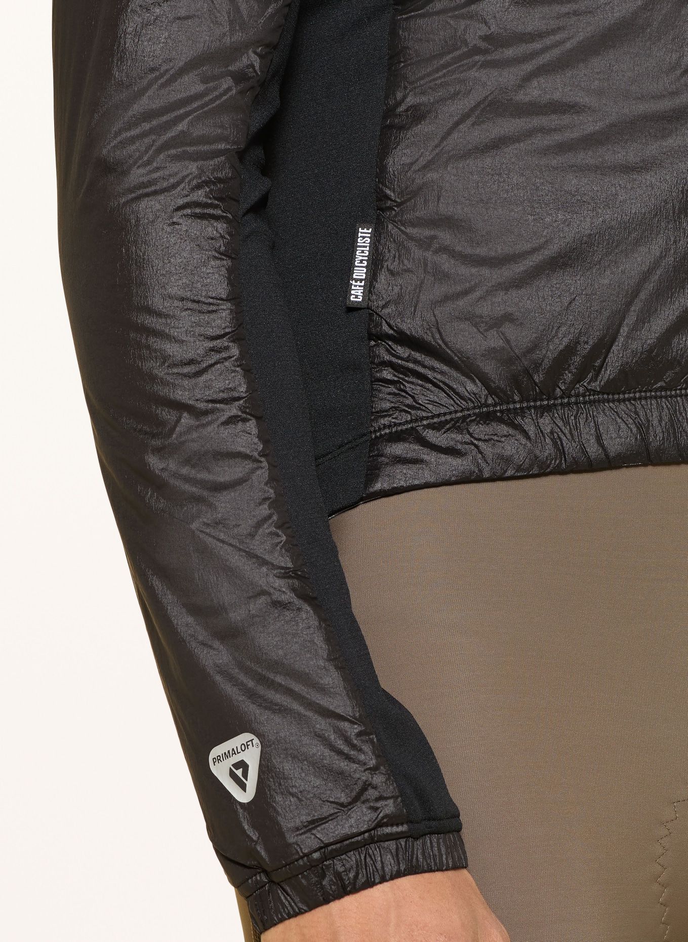 CAFÉ DU CYCLISTE Kurtka rowerowa LISE: CZARNY