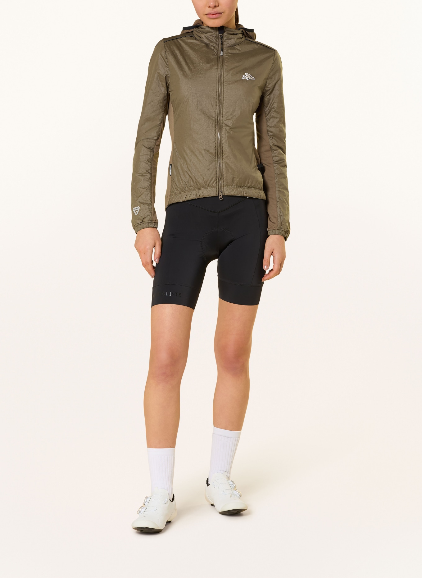 CAFÉ DU CYCLISTE Cyklistická bunda LISE: KHAKI