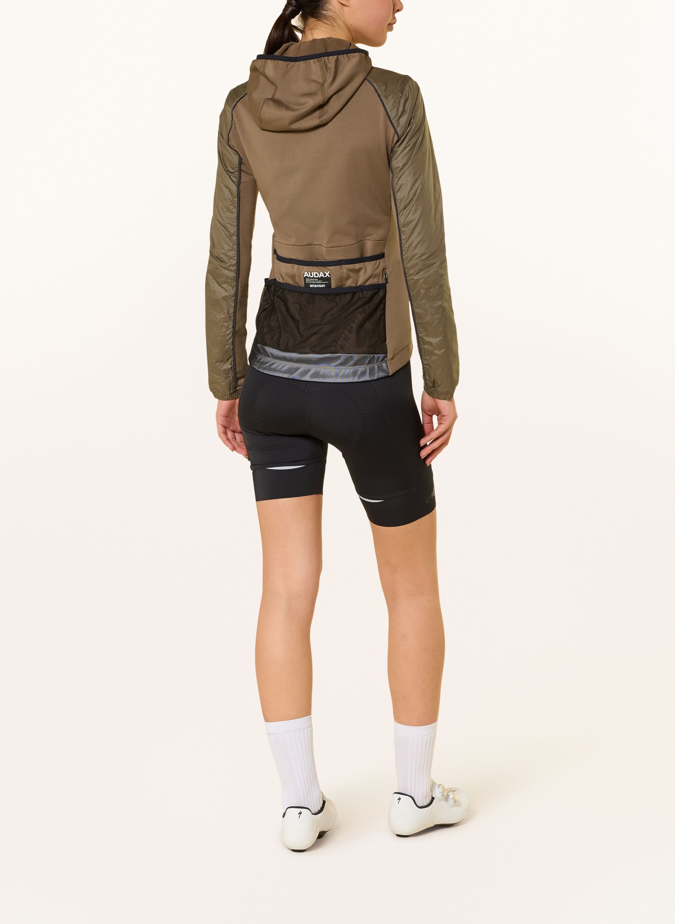 CAFÉ DU CYCLISTE Cyklistická bunda LISE: KHAKI