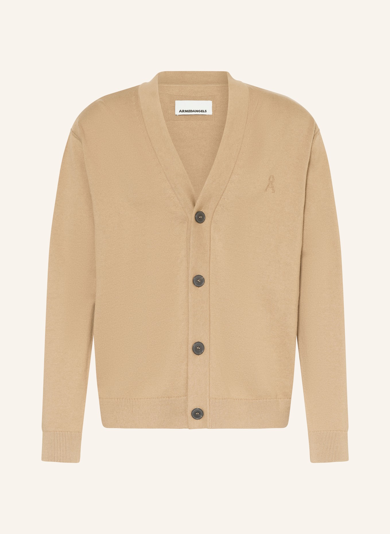 ARMEDANGELS Strickjacke AANATOL: CAMEL