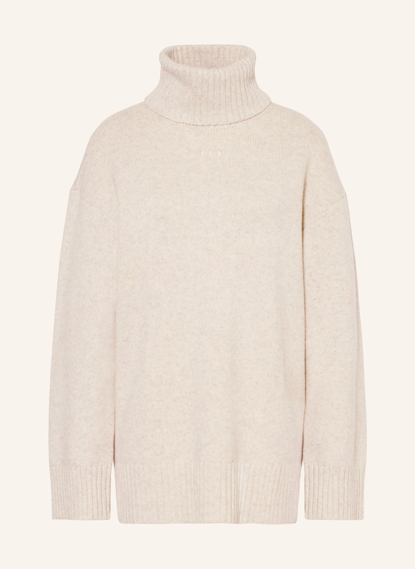 LeGer Studio Rollkragenpullover ERICA: BEIGE / ECRU
