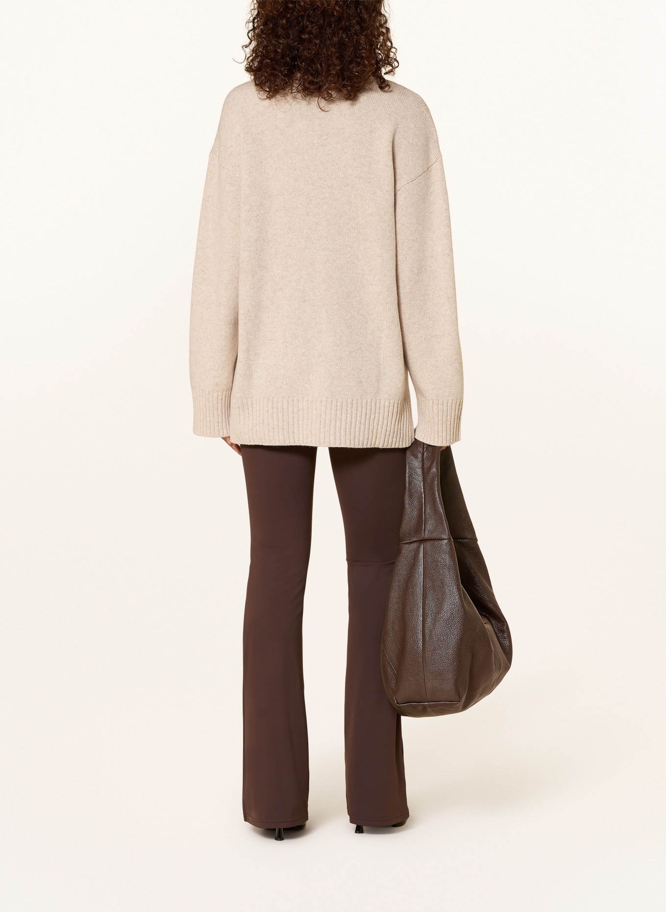 LeGer Studio Rollkragenpullover ERICA: BEIGE / ECRU