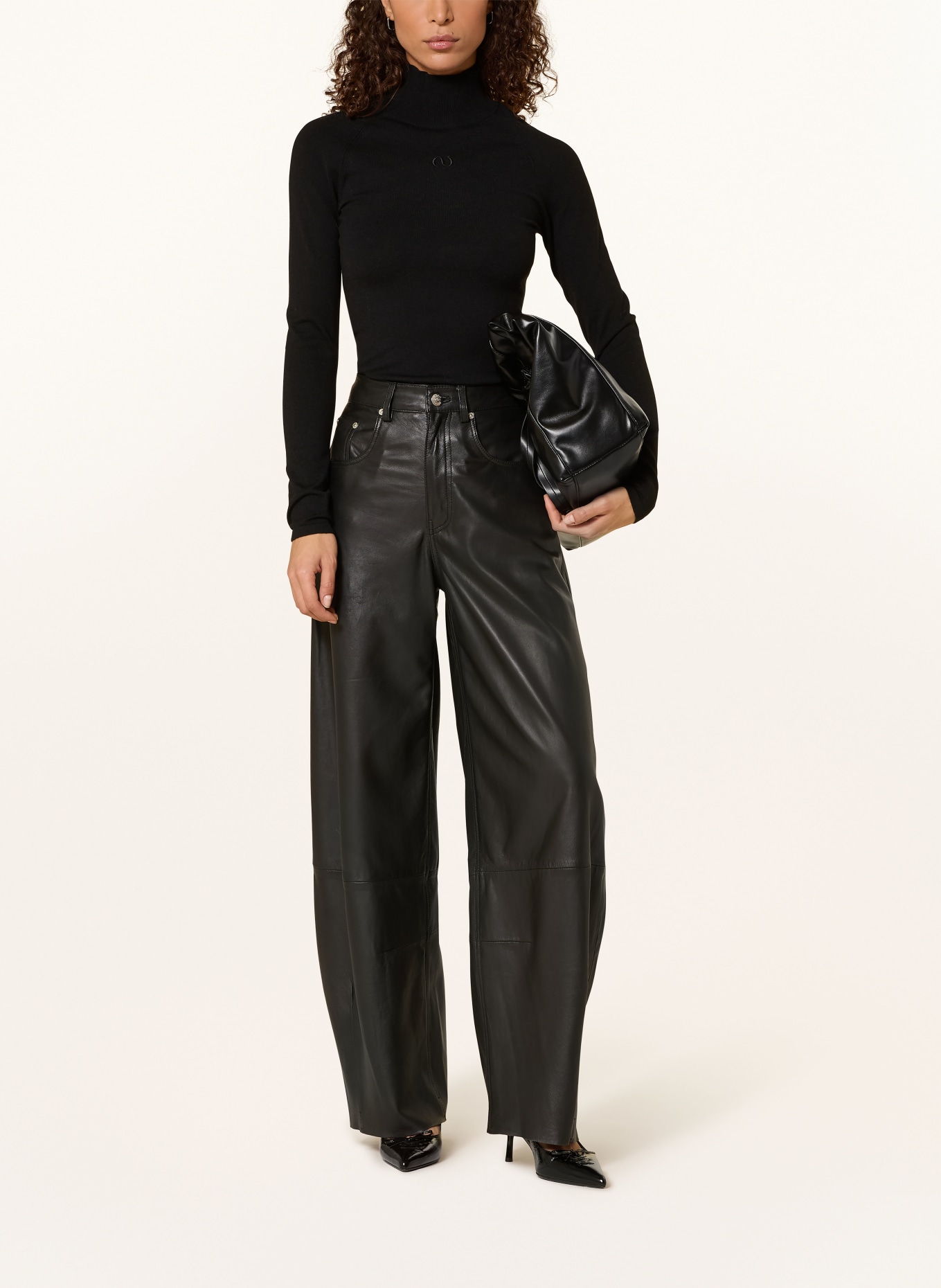 LeGer Studio Sweter JUSTINE: CZARNY