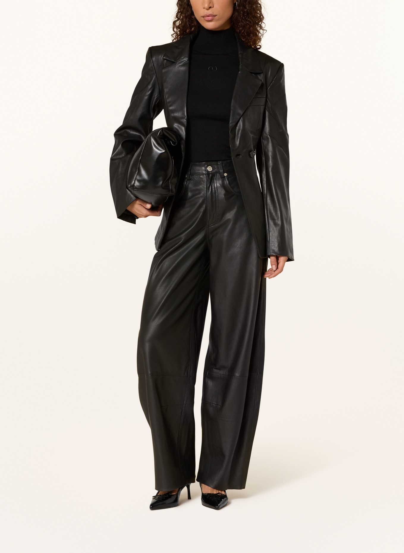 LeGer Studio Sweter JUSTINE: CZARNY